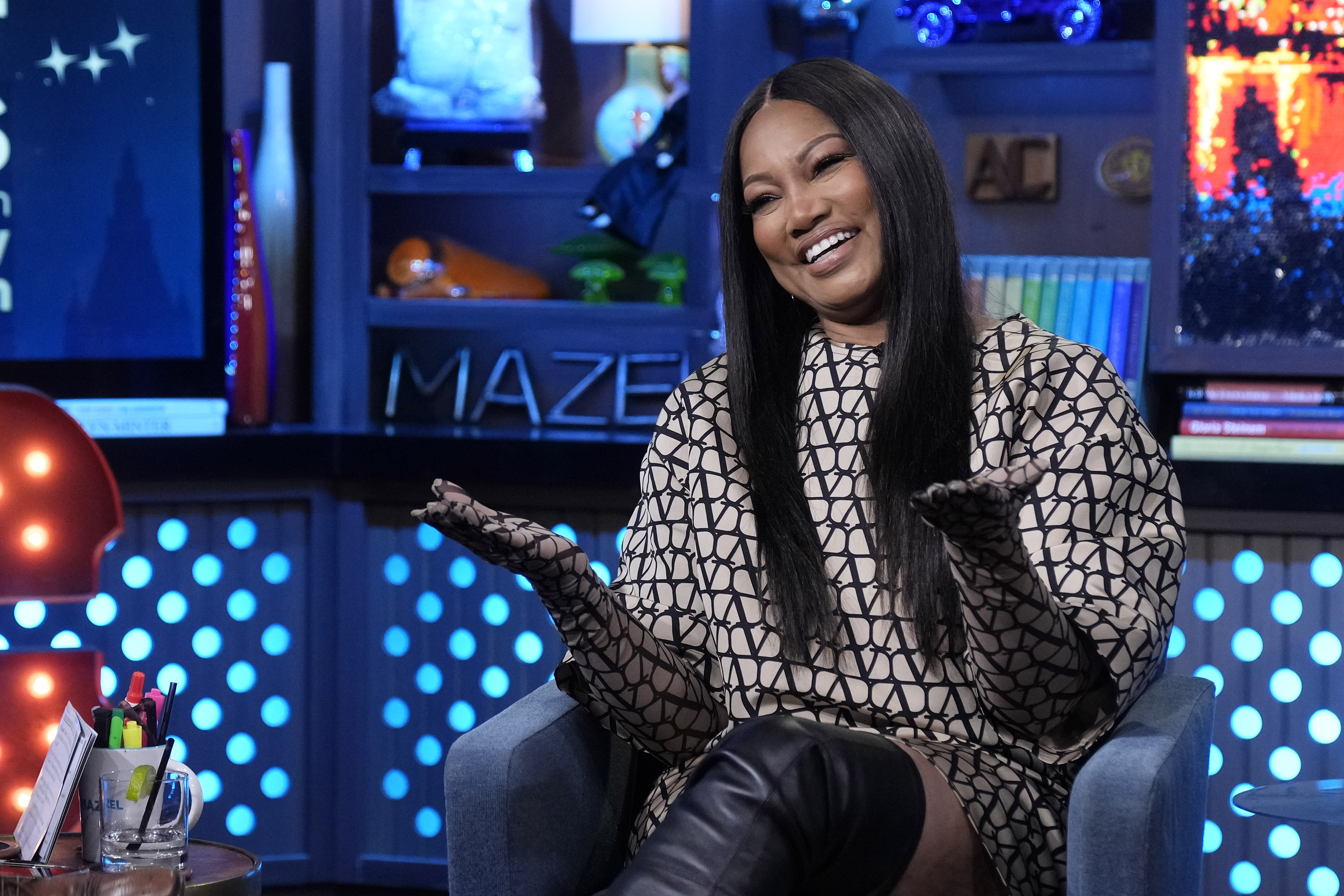 Garcelle Beauvais appears on Season 22, Episode 22046 of "Watch What Happens Live with Andy Cohen" on March 18, 2025 | Source: Getty Images