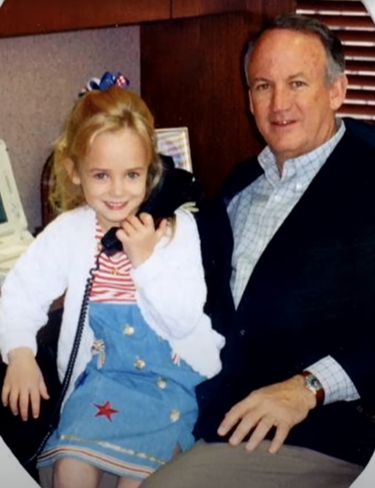 JonBenét and John Ramsey from a video dated July 24, 2022. | Source: YouTube/60 Minutes Australia