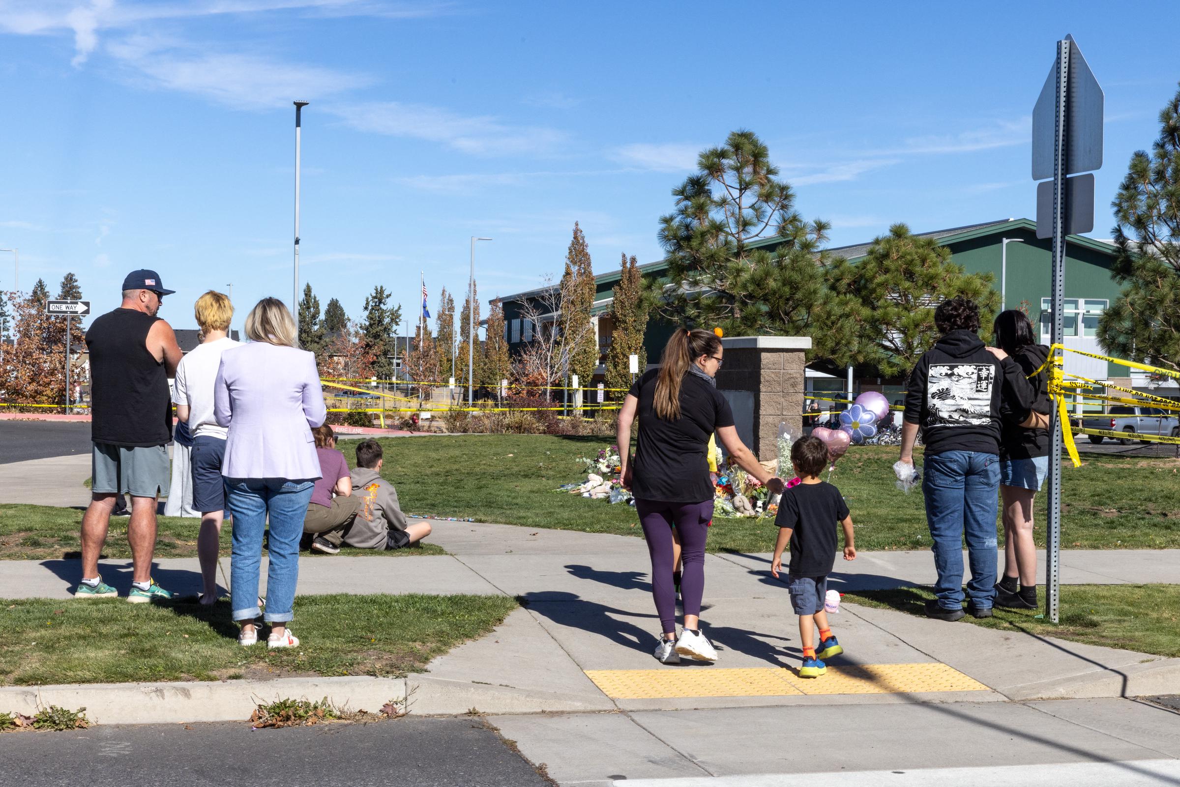 Journey Church in Bend opened its doors as a reunification center, giving children and families a place to reconnect away from the school grounds. | Source: Getty Images.