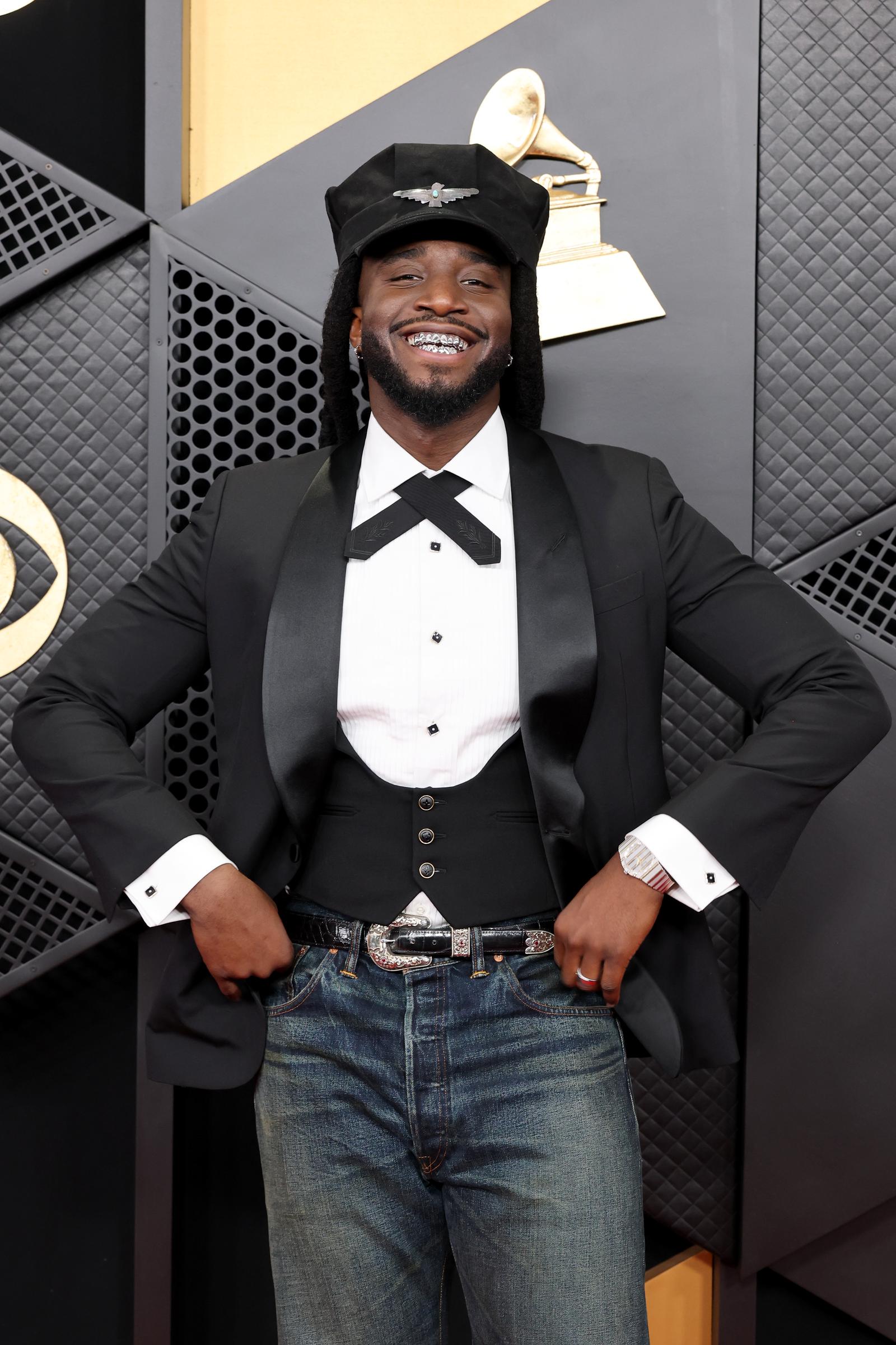 Shaboozey attends the 68th GRAMMY Awards at Crypto.com Arena on February 1, 2026, in Los Angeles, California | Source: Getty Images