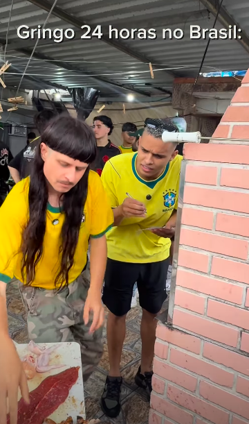Tree's final Brazil post mixed jokes, food, soccer, and exaggerated character work in the unpredictable style his audience knew well. But its timing has made even the funniest moments feel unexpectedly emotional. | Source: Instagram/iae.break and olivertree