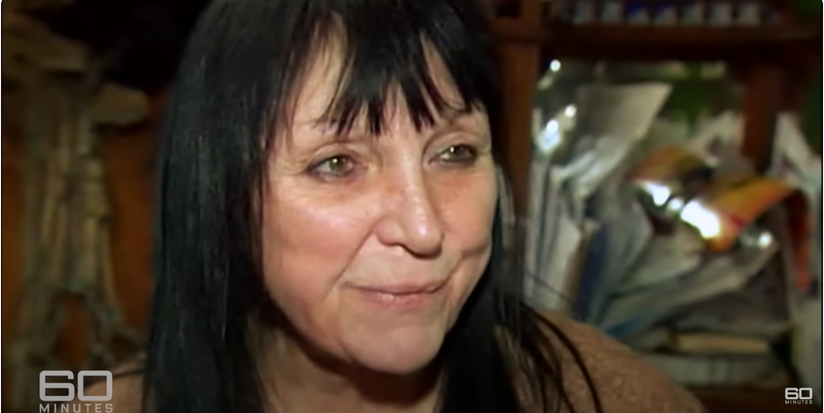 Travis's owner and Charla Nash's friend, Sandra Herold, dated June 11, 2025 | Source: YouTube/60MinutesAustralia