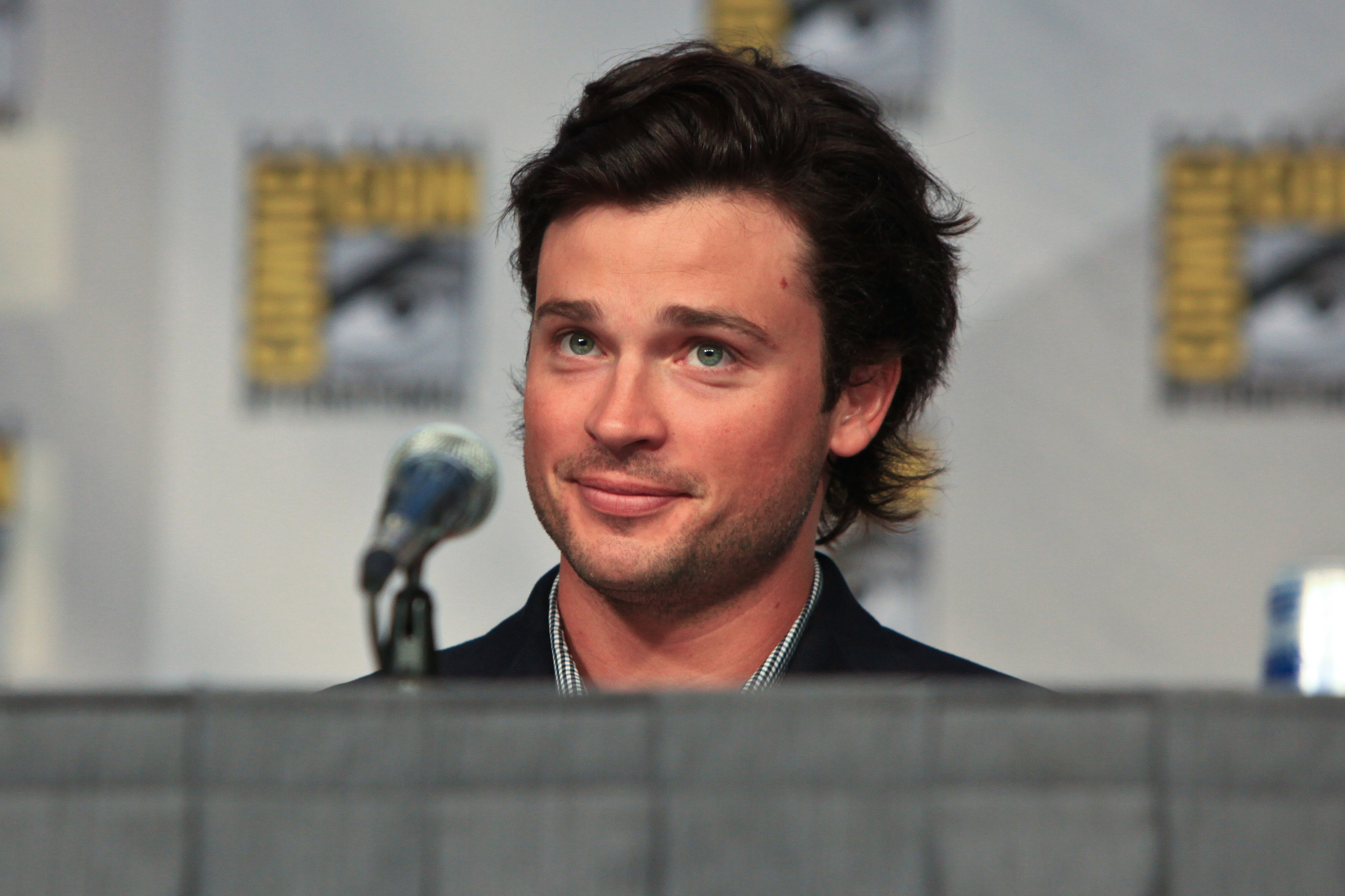 Tom Welling at the "Smallville" panel on day four of Comic-Con International on July 25, 2010, in San Diego, California | Source: Getty Images