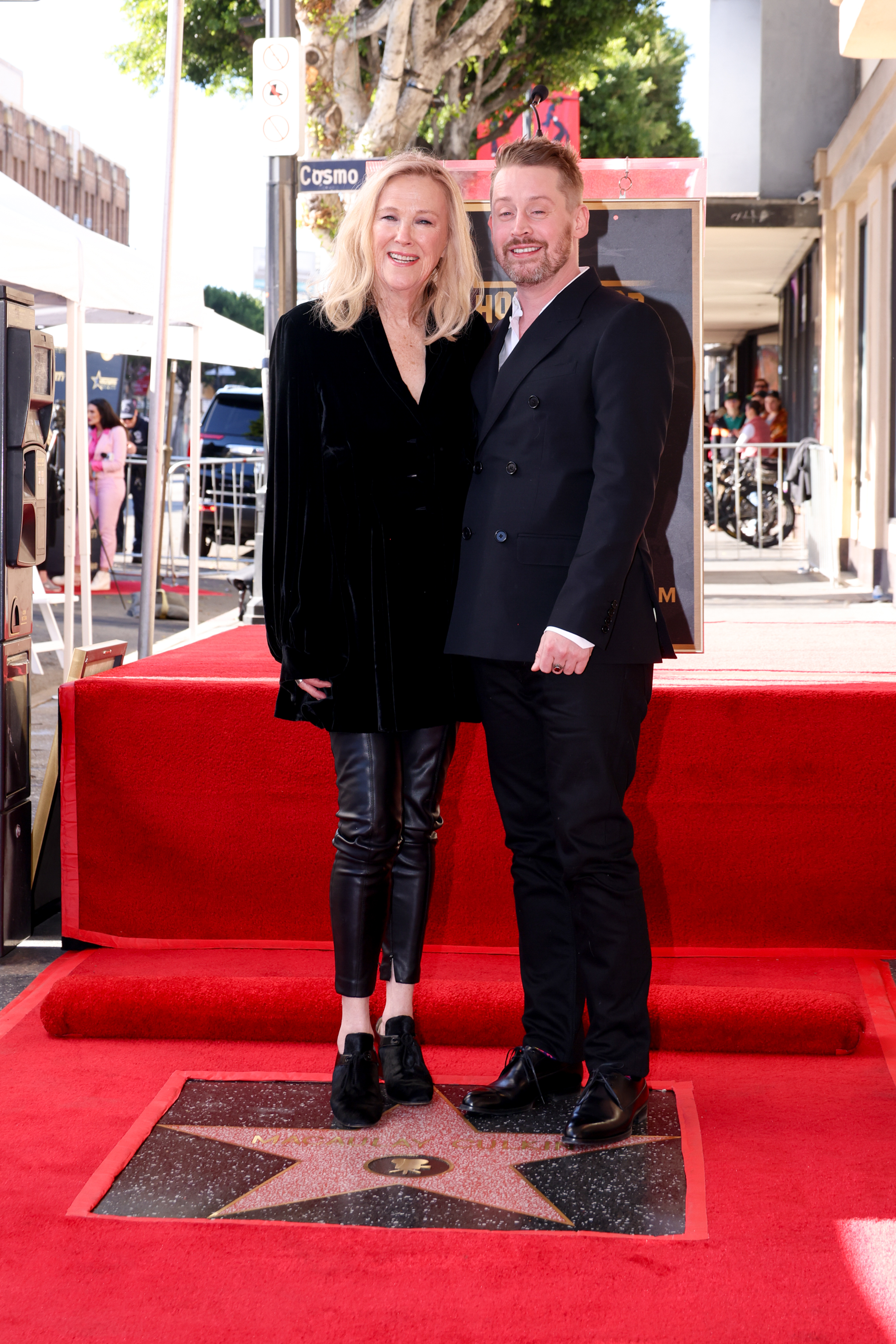 At Culkin's Walk of Fame ceremony, O'Hara jokingly called herself his "fake mom" while telling him how proud she was of him. Culkin later revealed that whenever they met, he still called her "Mom," and she answered by calling him "Son." | Source: Getty Images