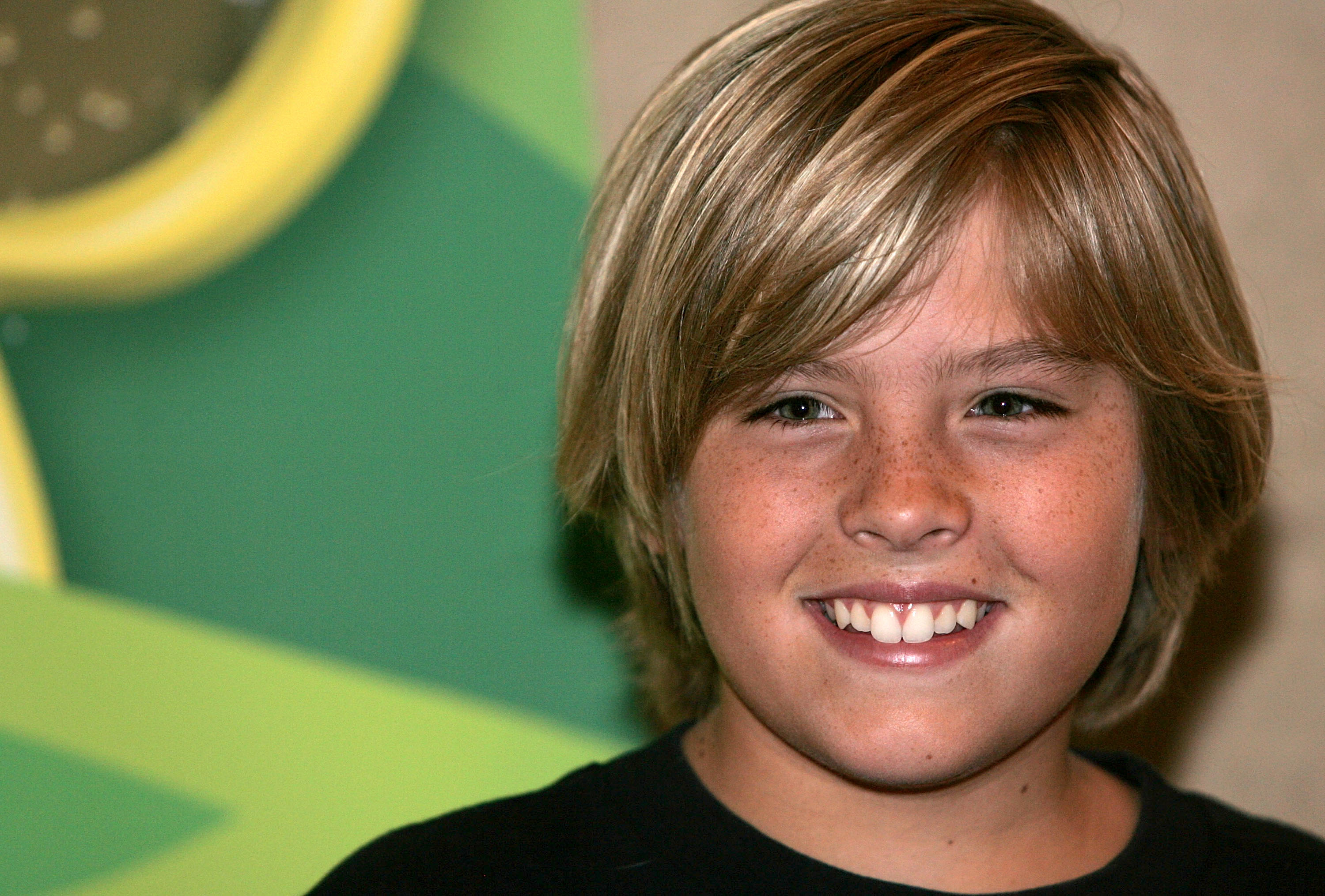 Dylan Sprouse at the "Disney channel stars meet the press" event in Los Angeles, California on July 6, 2005. | Source: Getty Images