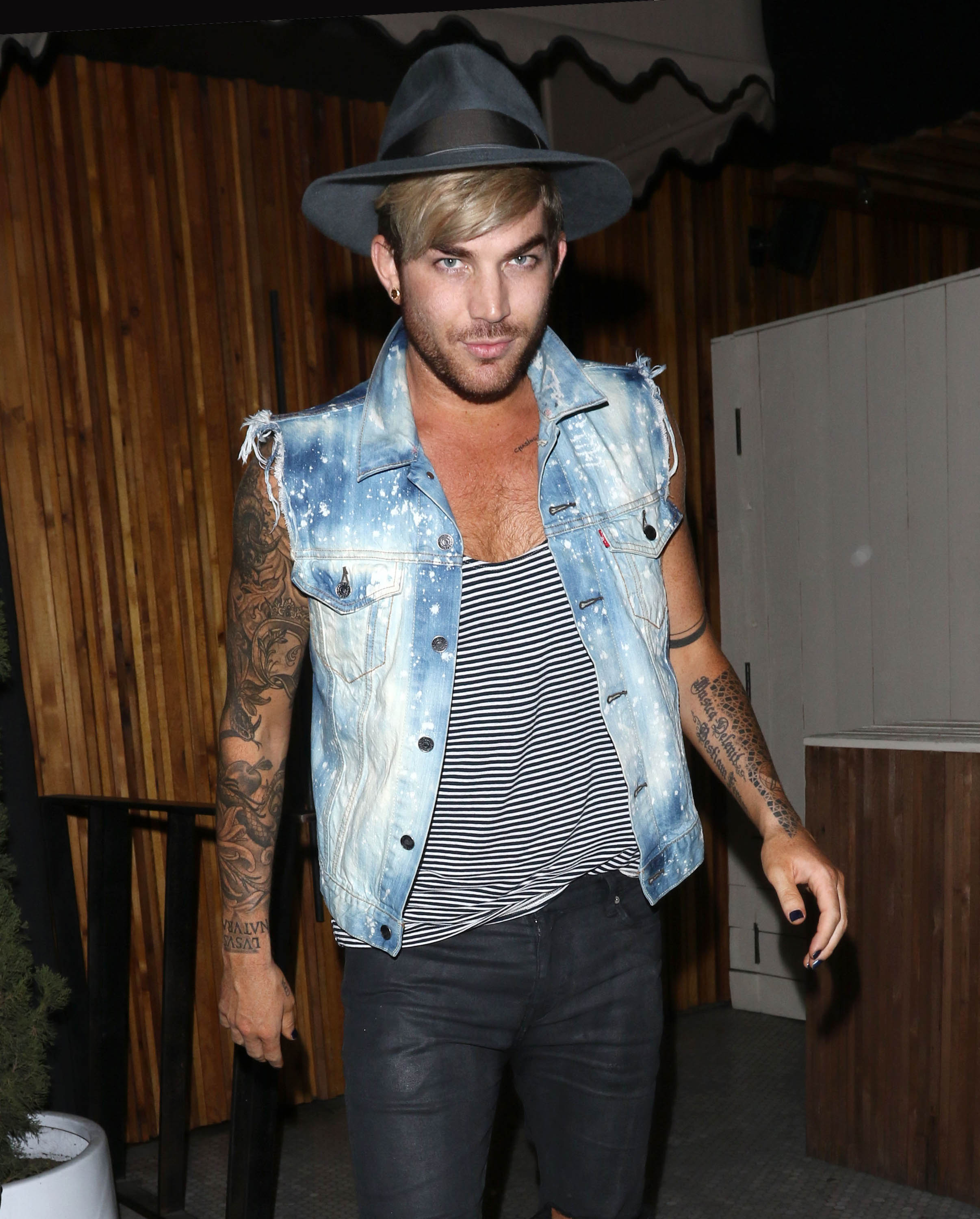 Adam Lambert seen on July 6, 2015, in Los Angeles, California. | Source: Getty Images