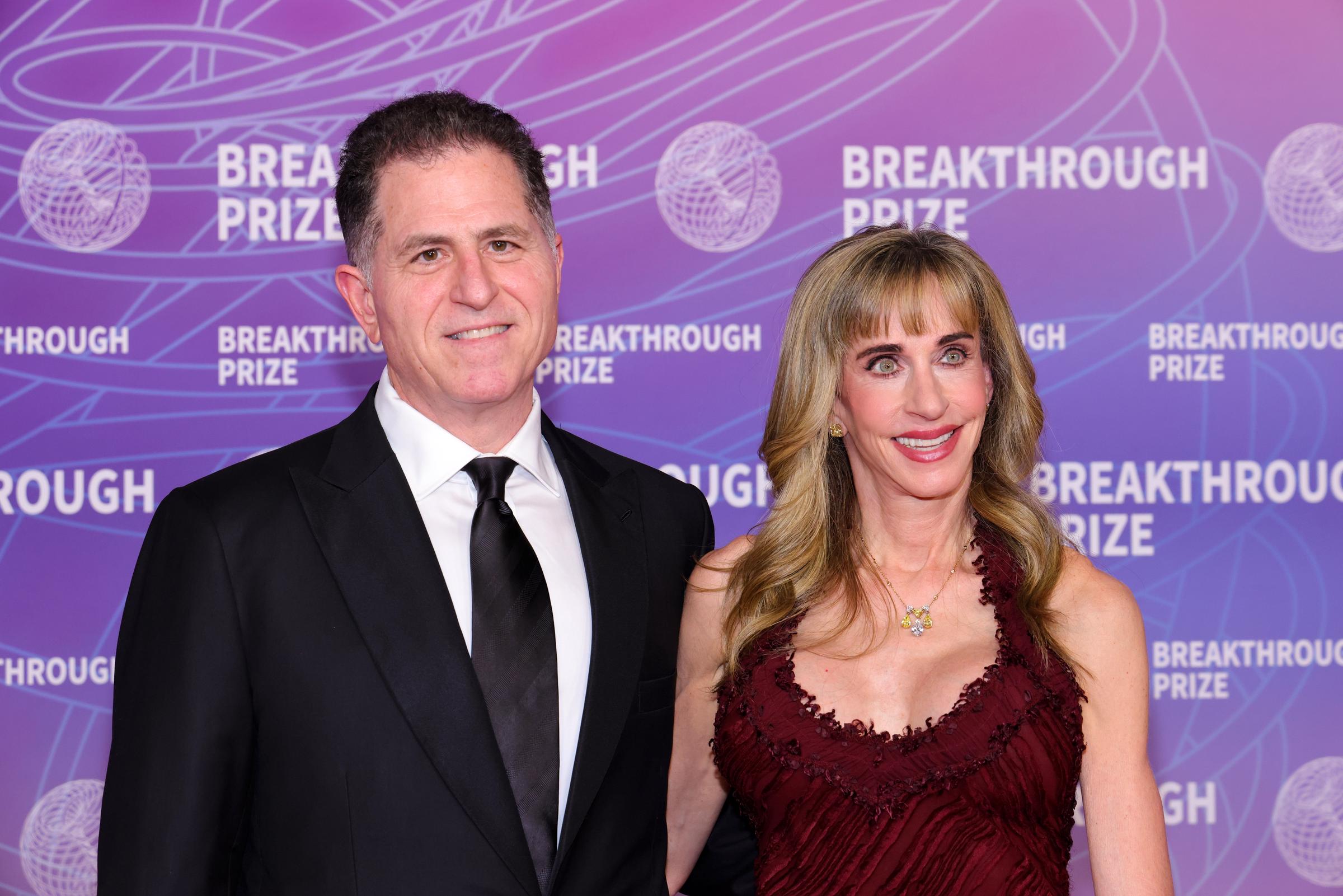 Michael and Susan Dell attended the 12th Breakthrough Prize ceremony in Santa Monica on April 18, 2026. | Source: Getty Images