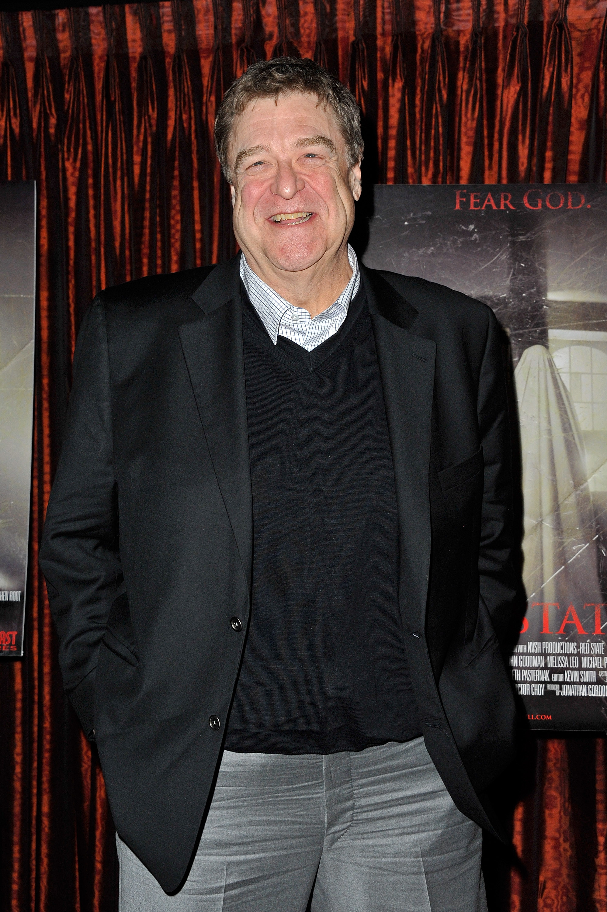 John Goodman attends The Red State tour launch at Radio City Music Hall in New York City on March 5, 2011, after losing more than 100 pounds and adopting a healthier lifestyle.