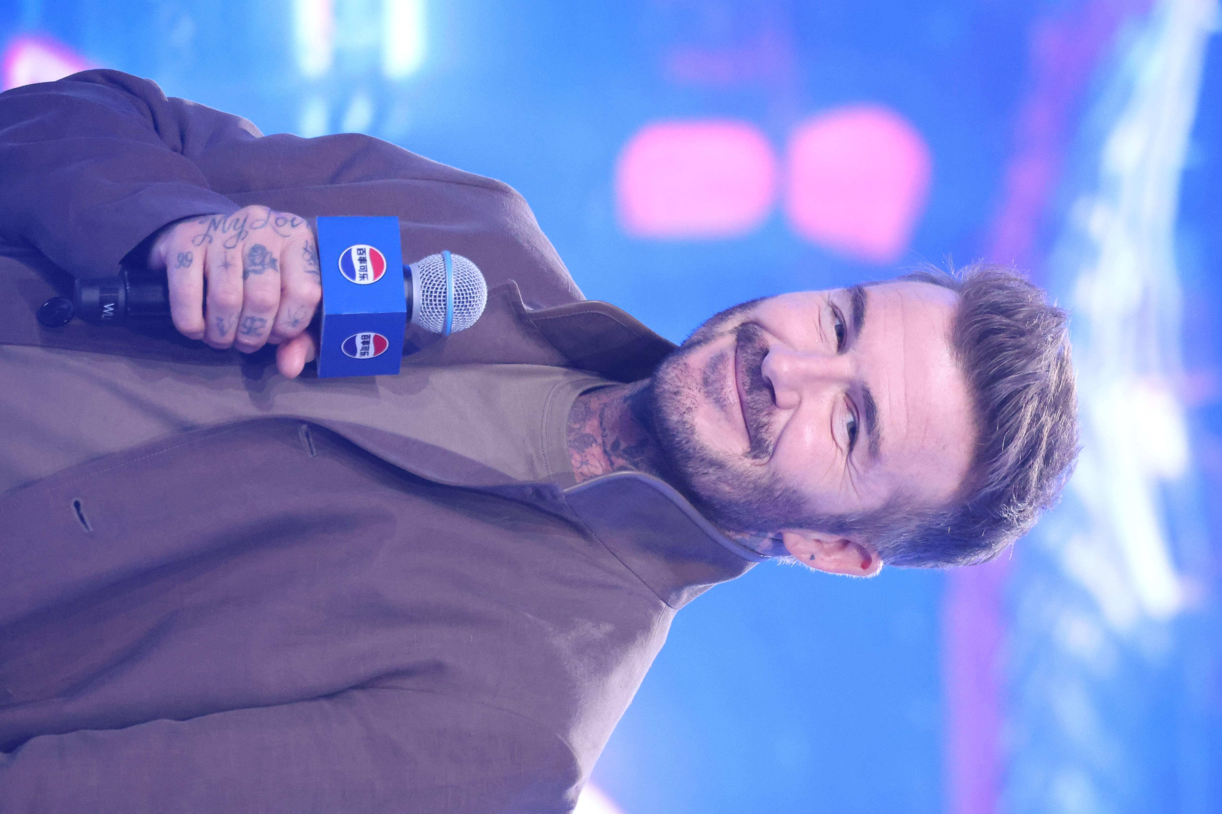 David Beckham on June 3, 2025 in Shanghai, China | Source: Getty Images