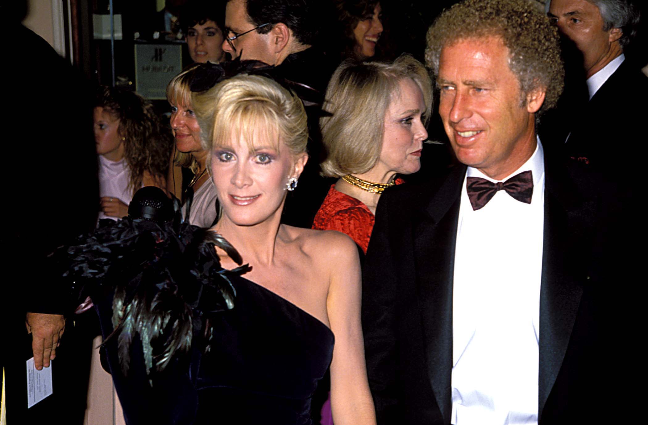 Joan Van Ark and her husband, John Marshall, attend a Hollywood event together. The couple, who first met as high school students in Colorado, built a marriage that endured for decades—far removed from the turbulent romances of the actress's famous on-screen character. | Source: Getty Images