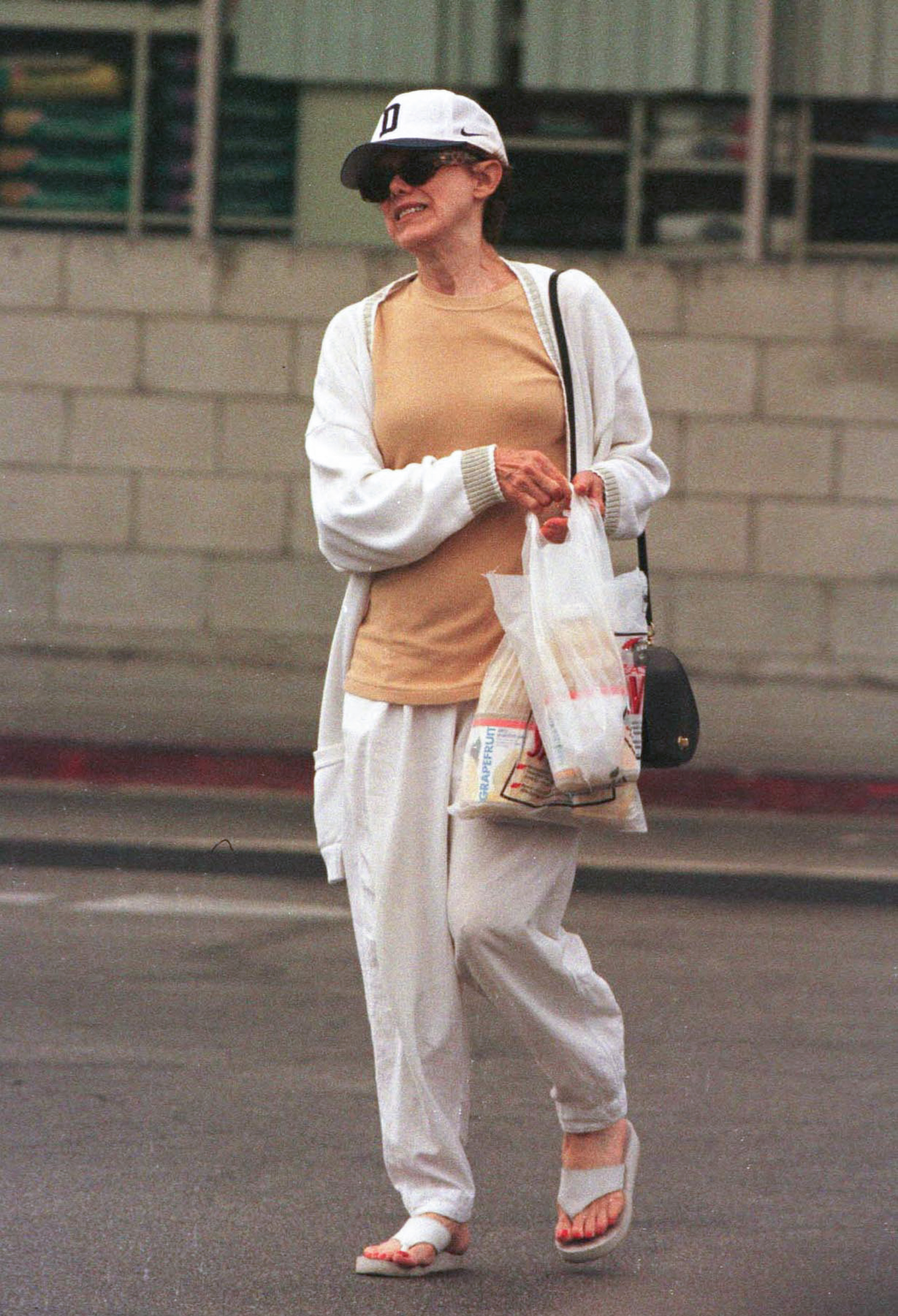 Nancy Dow is seen in Los Angeles, California on November 19, 1998 | Source: Getty Images