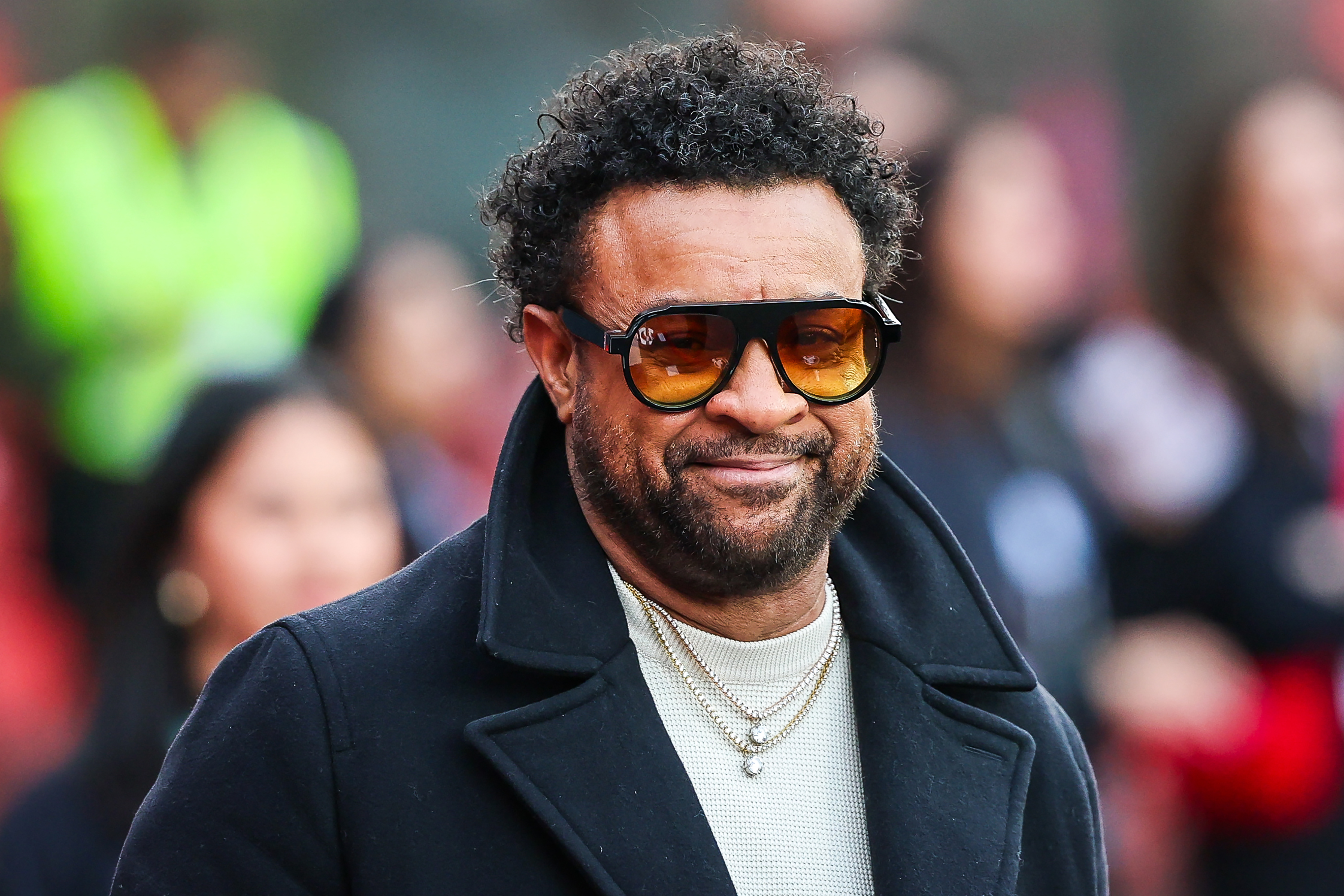 Shaggy smiles while attending the F1 Grand Prix of Las Vegas at the Las Vegas Strip Circuit in Las Vegas, Nevada, on November 22, 2025 | Source: Getty Images