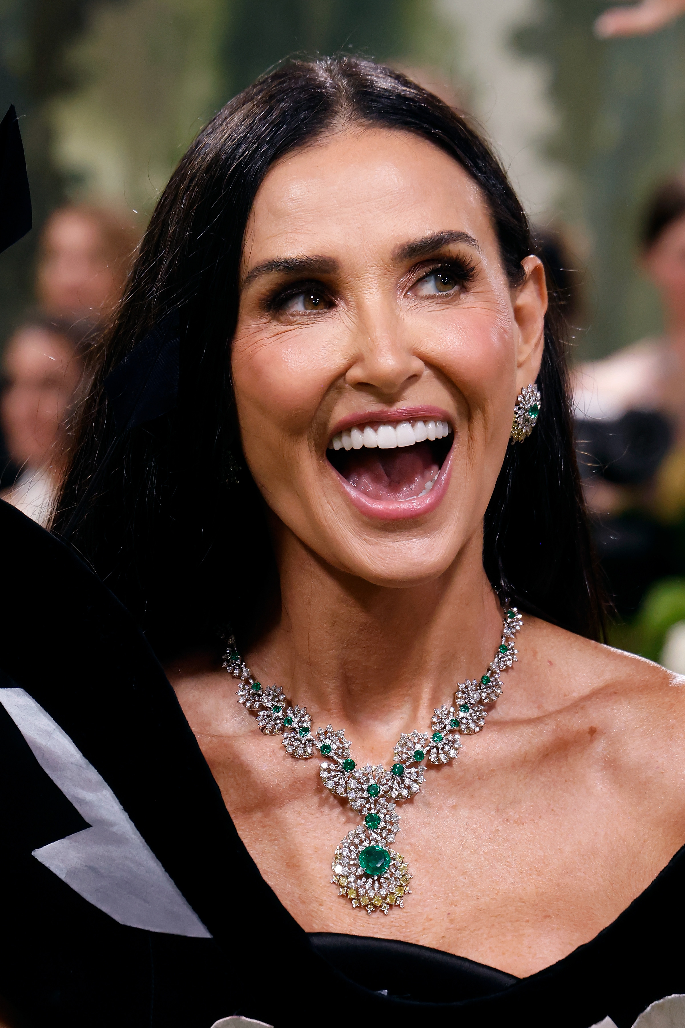 Demi Moore attends the Costume Institute Benefit for "Sleeping Beauties: Reawakening Fashion" at The Metropolitan Museum of Art on May 6, 2024, in New York City | Source: Getty Images