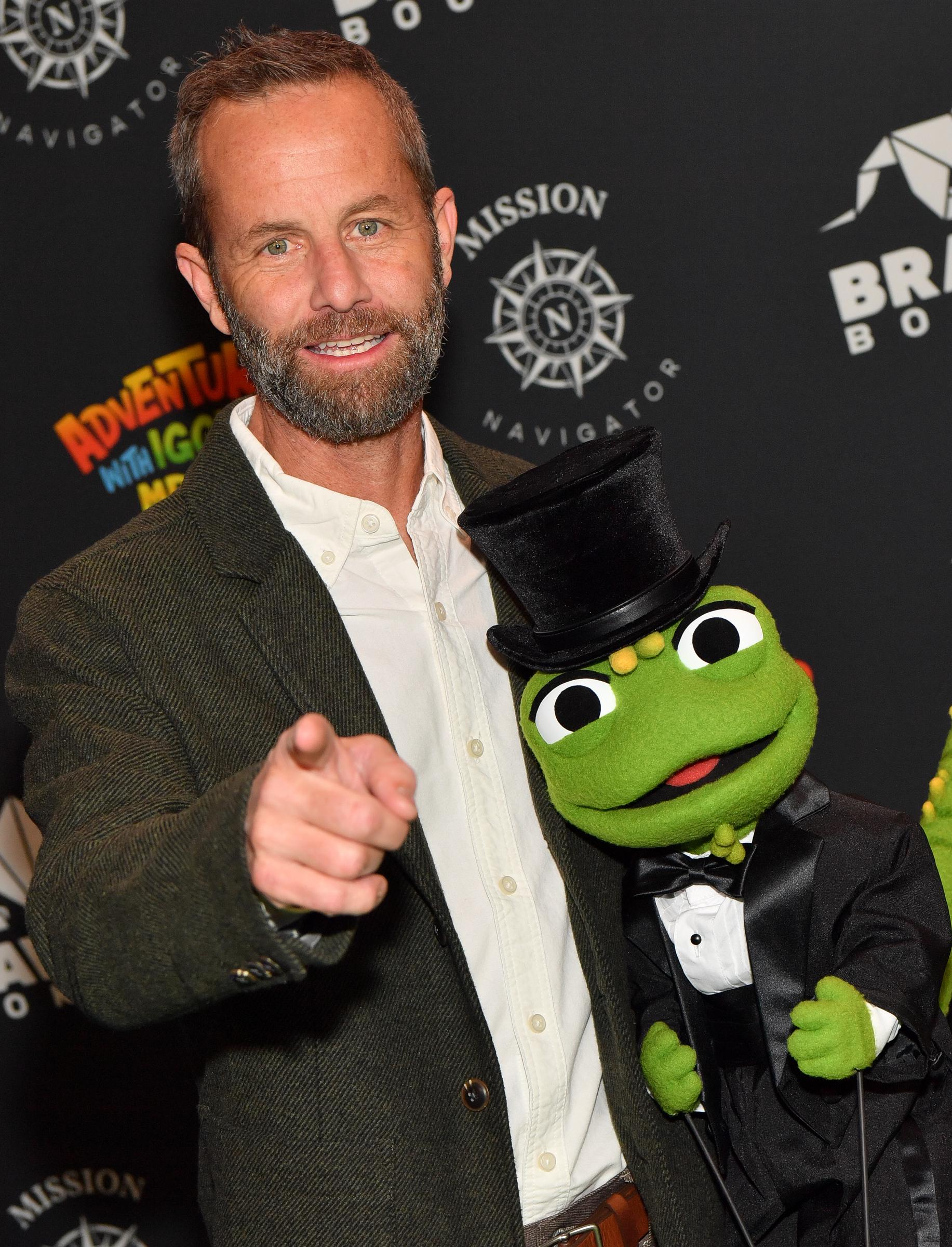 Kirk Cameron is seen at the "Adventures of Iggy and Mr. Kirk" premiere on November 14, 2024 | Source: Getty Images