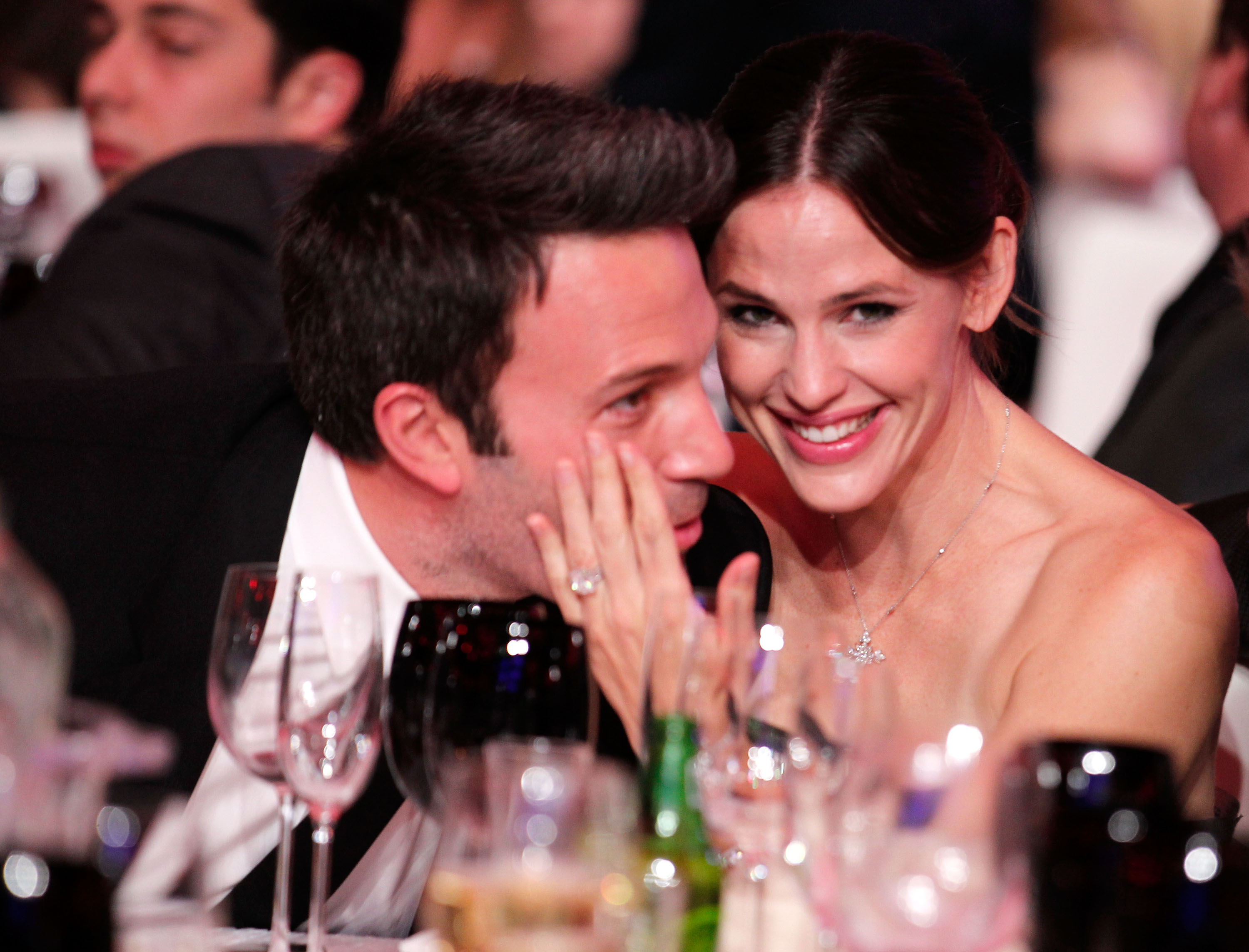 Ben Affleck and Jennifer Garner during the 16th annual Critics' Choice Movie Awards on January 14, 2011, in Los Angeles, California. | Source: Getty Images
