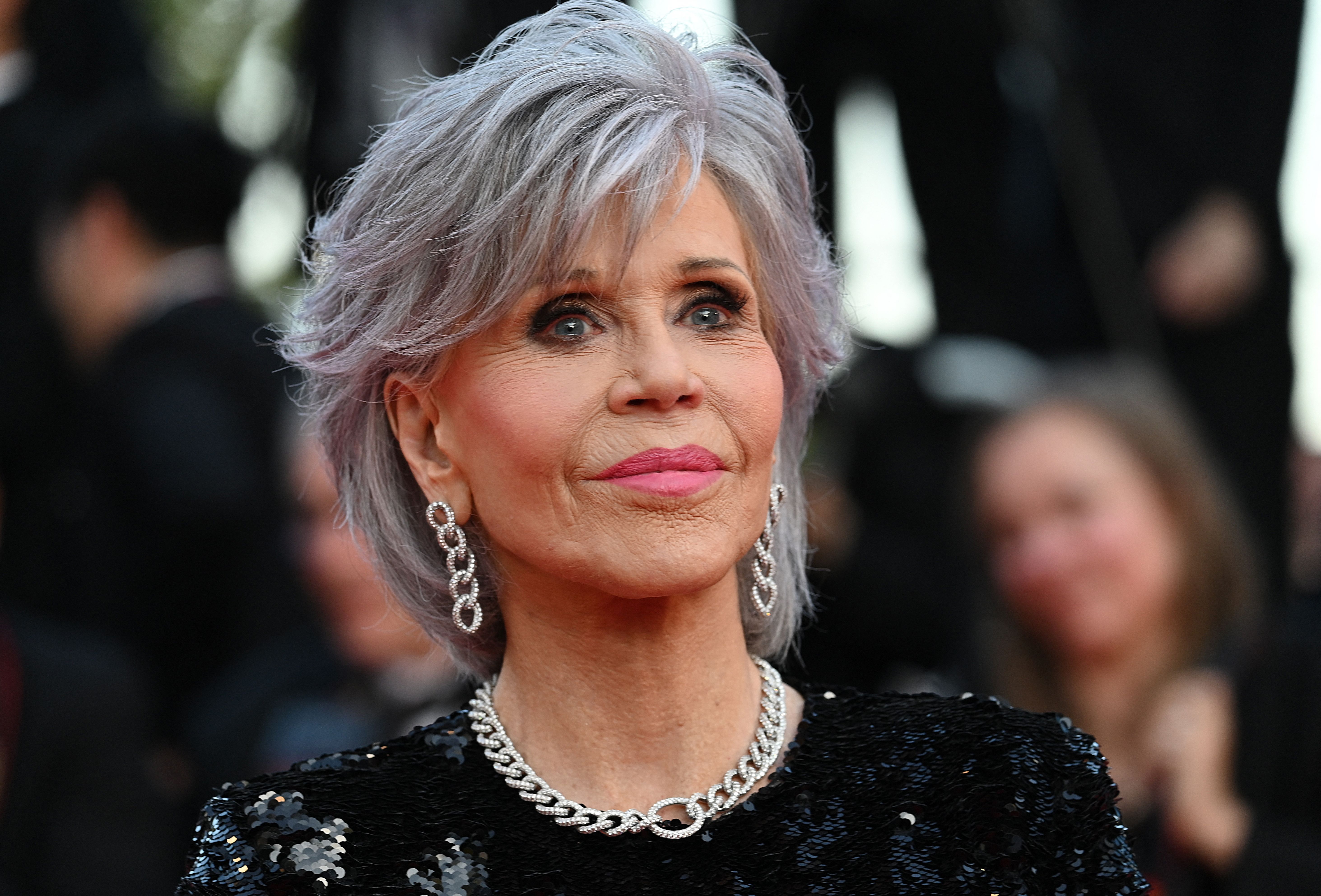Jane Fonda attends the Cannes Film Festival in France in 2023. | Source: Getty Images