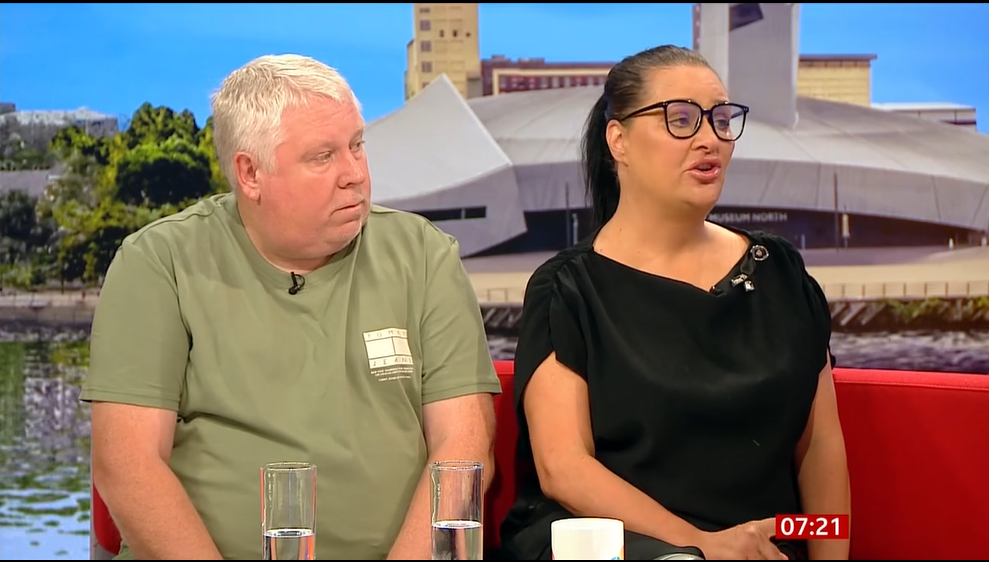 Mark and Caroline Willgoose, from a post dated August 12, 2025 | Source: Facebook/bbcbreakfast