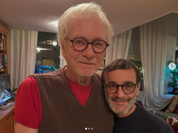 Anthony Geary and his husband Claudio Gama in their home in Amsterdam, from a post dated December 25, 2024 | Source: Instagram/claudiogama_71