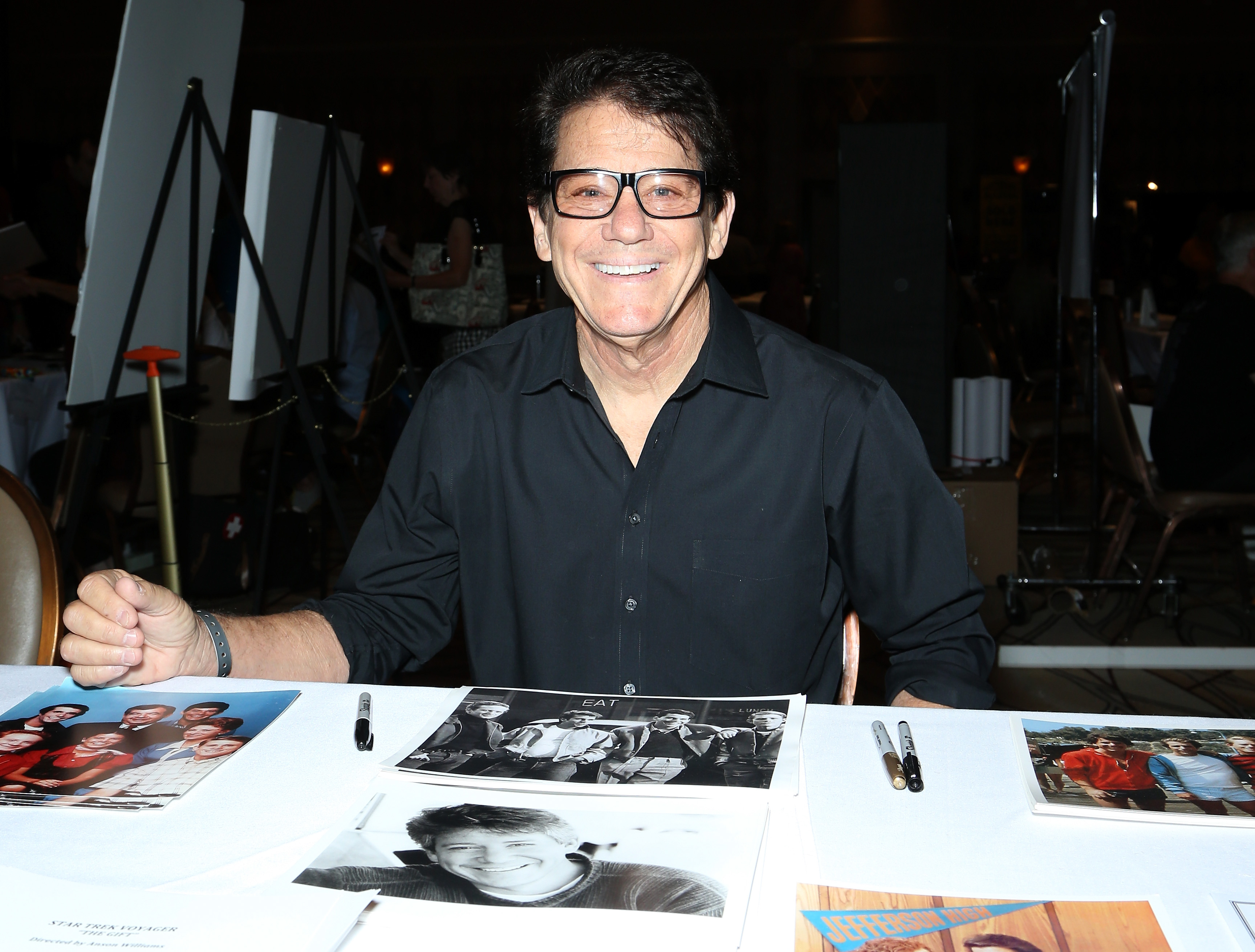 Anson Williams attends a Star Trek convention in Las Vegas, where he appeared as both an actor and director while balancing his busy career with life as a father of five. | Source: Getty Images