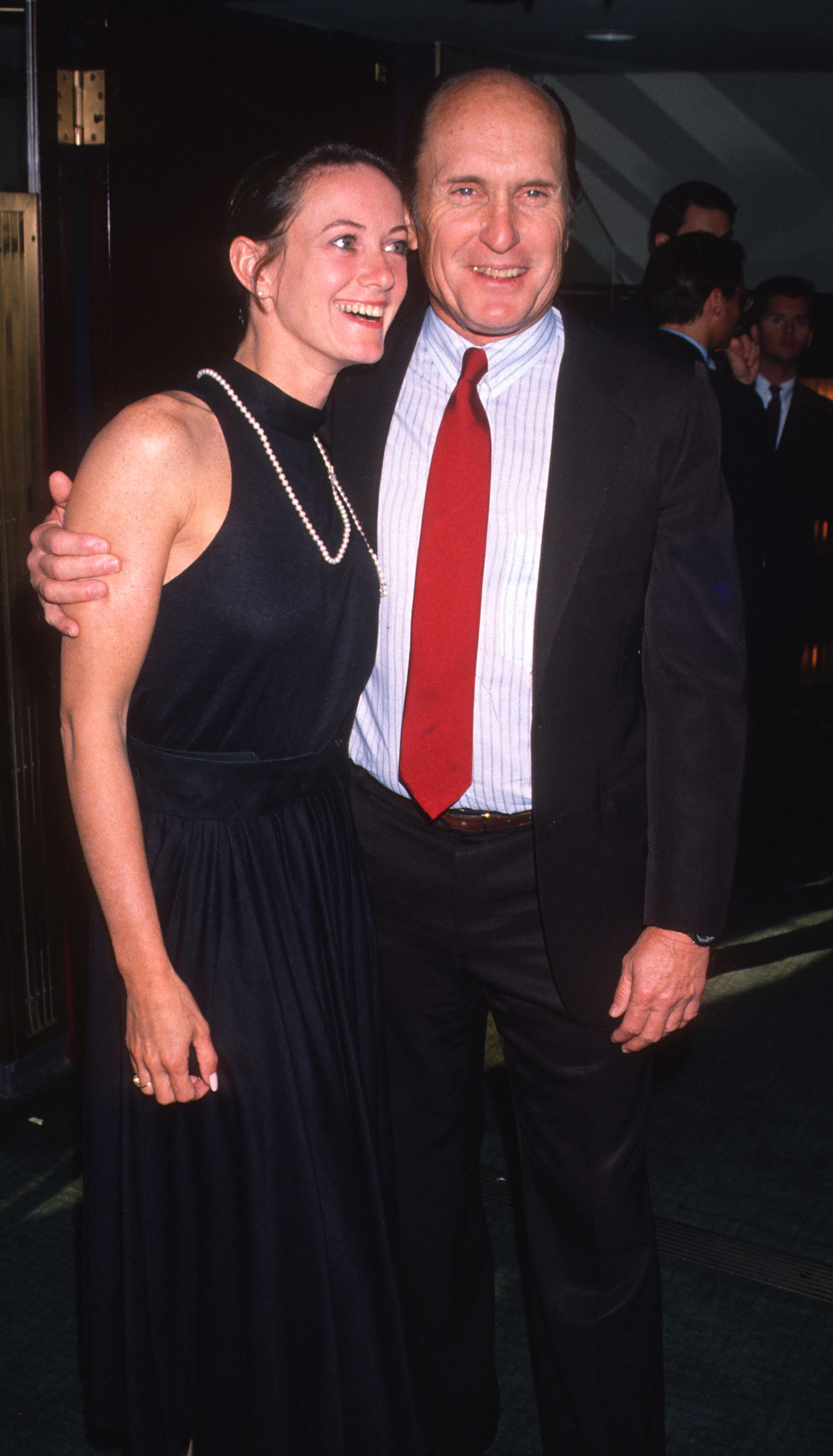 Sharon Brophy and Robert Duvall at the Ballroom Week Kick-Off celebration gala in New York on May 31, 1990. | Source: Getty Images