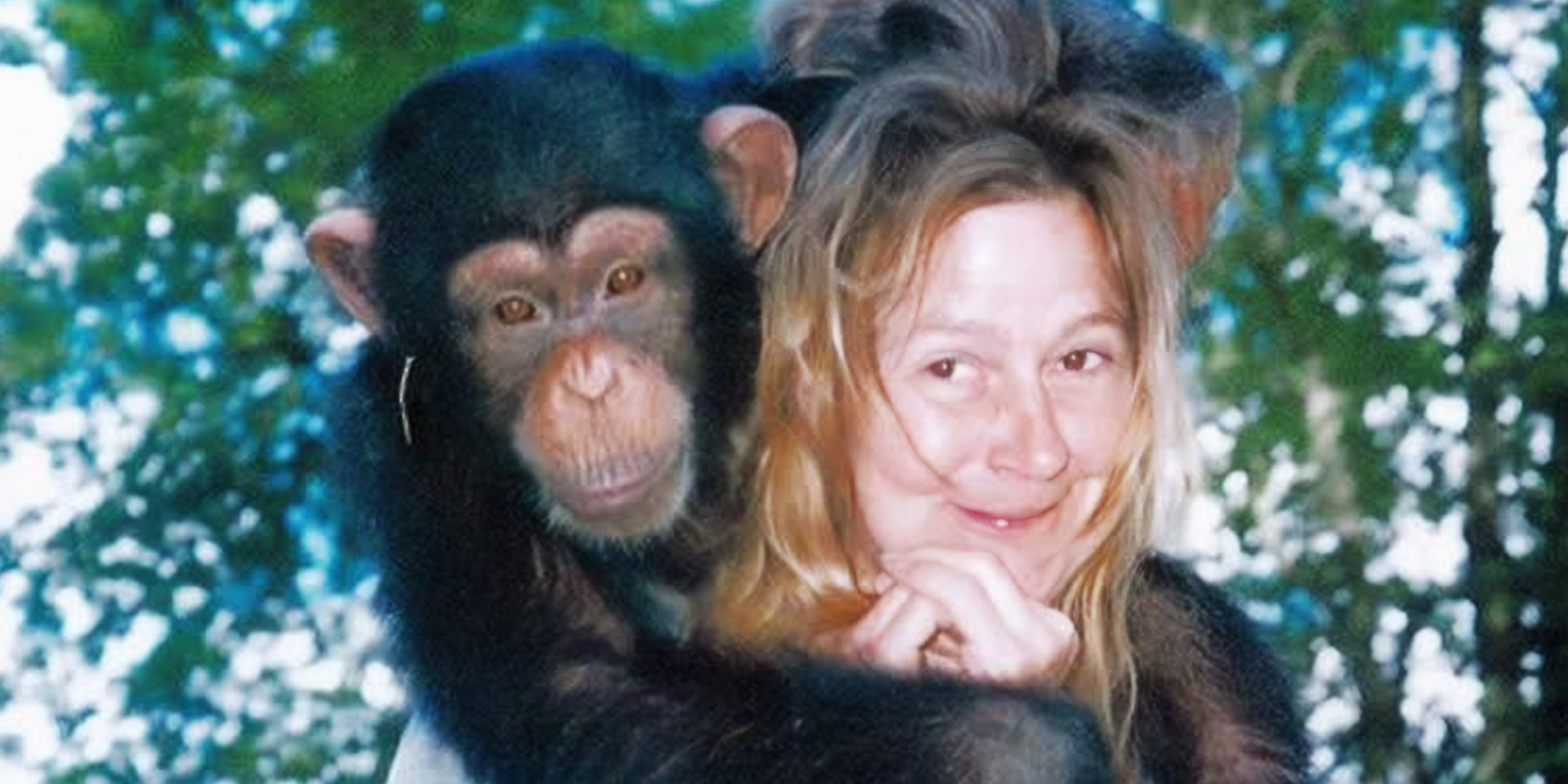 Charla Nash and Travis the Chimpanzee | Source: Facebook/Datos Curiosos y Sobrenaturales