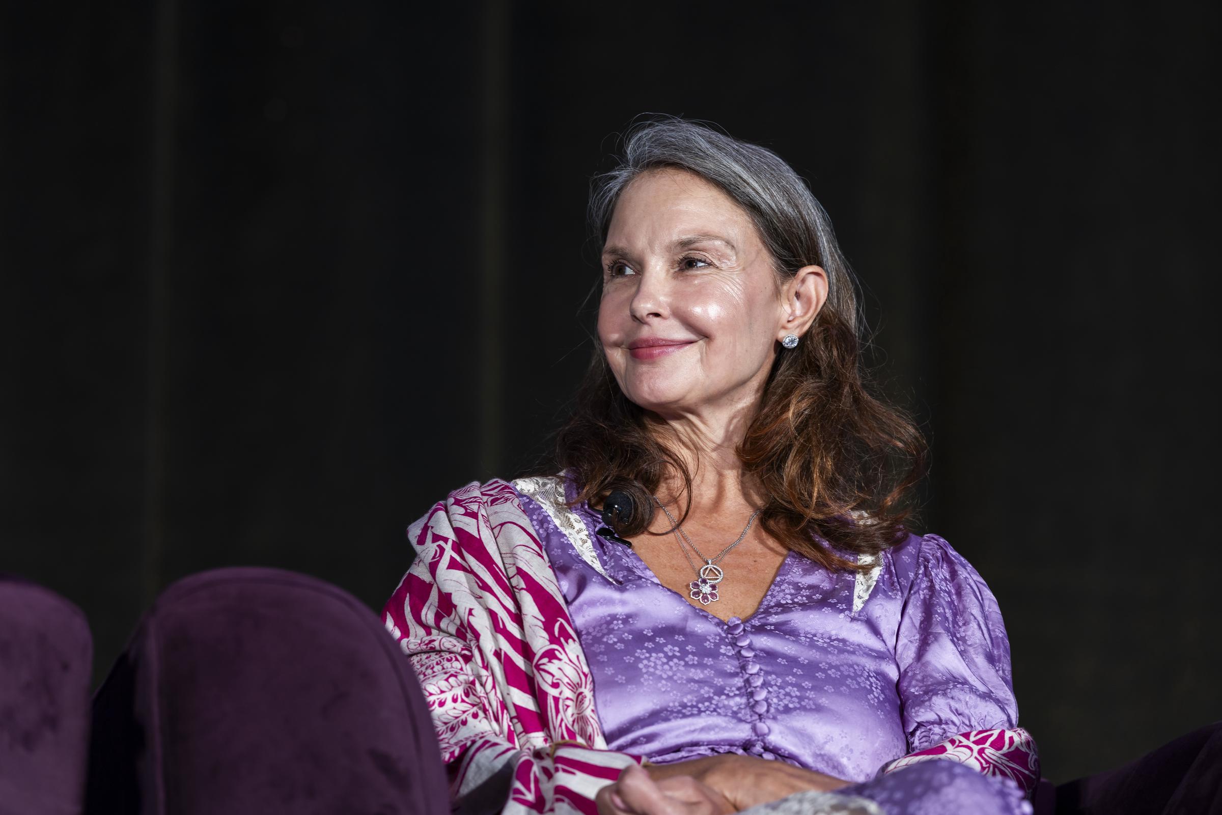 Ashley Judd attends the Pro-Human Assembly in Washington, D.C., on September 15, 2026. Wynonna recently said her sister's frequent travels have contributed to the time they spend apart. | Source: Getty Images