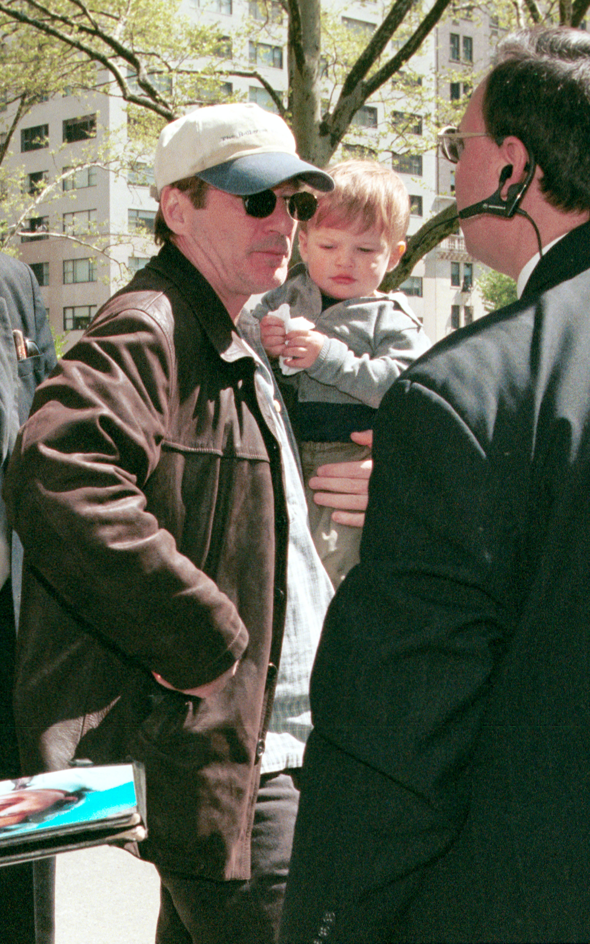 Homer Gere appeared at a New York City charity event with his father, Richard Gere, in one of his earliest public photos.