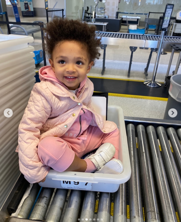 A young Olympia, as seen in a post dated October 30, 2025. | Source: Instagram/serenawilliams