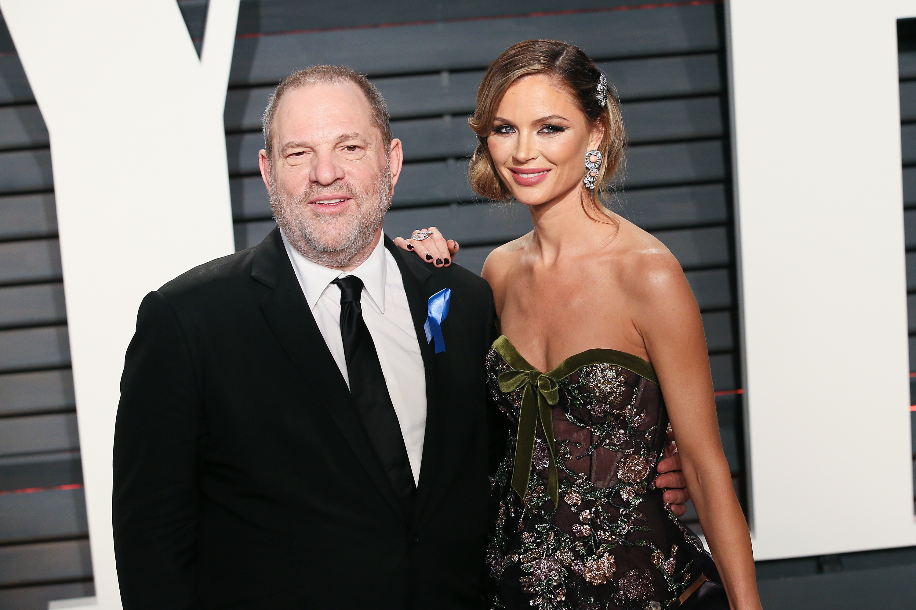 Harvey Weinstein and Georgina Chapman attend the Vanity Fair Oscar party on February 26, 2017, in Beverly Hills, California. | Source: Getty Images