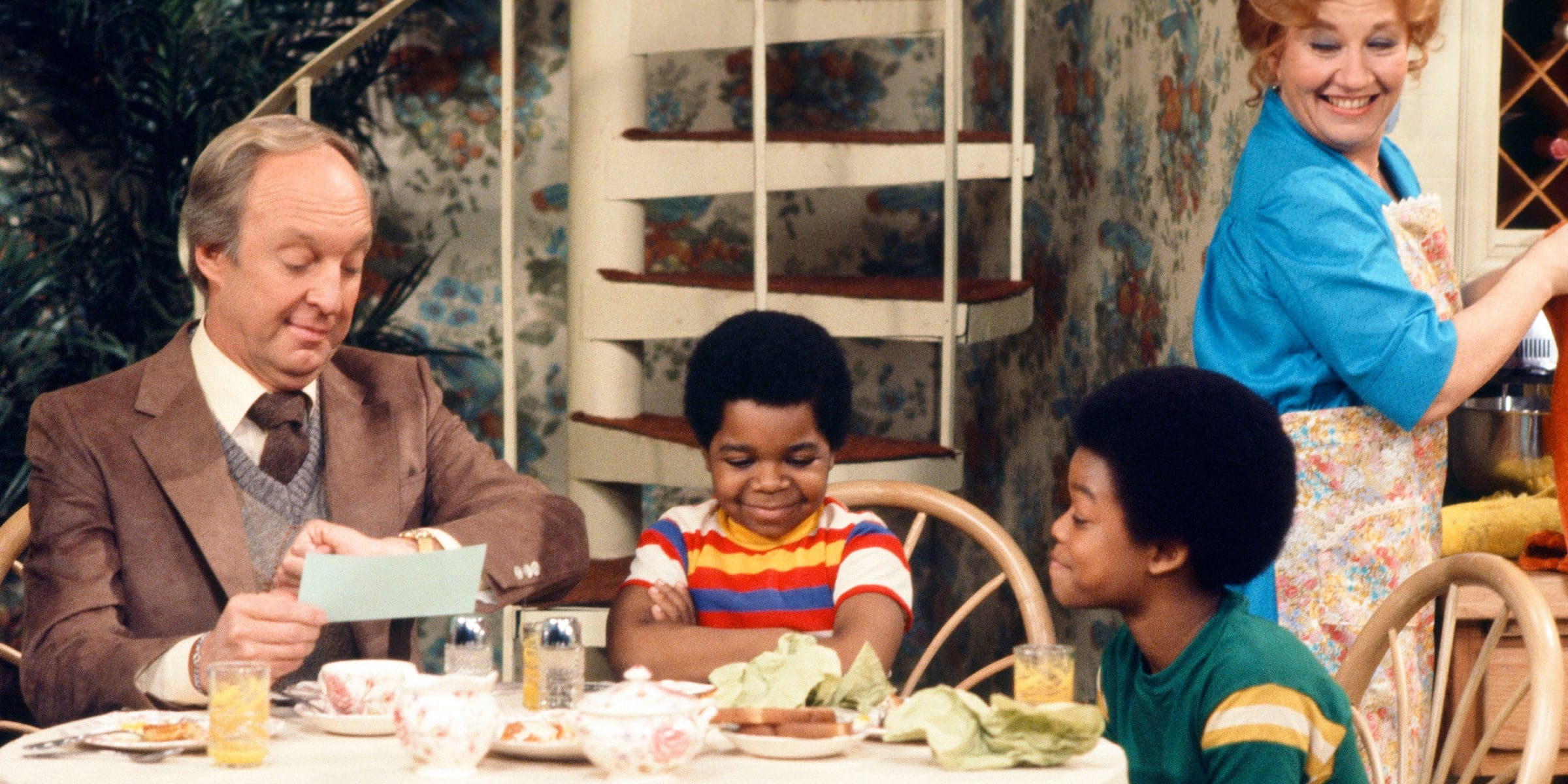 'Diff'rent Strokes' Cast at the Dinner Table | Source: Getty Images