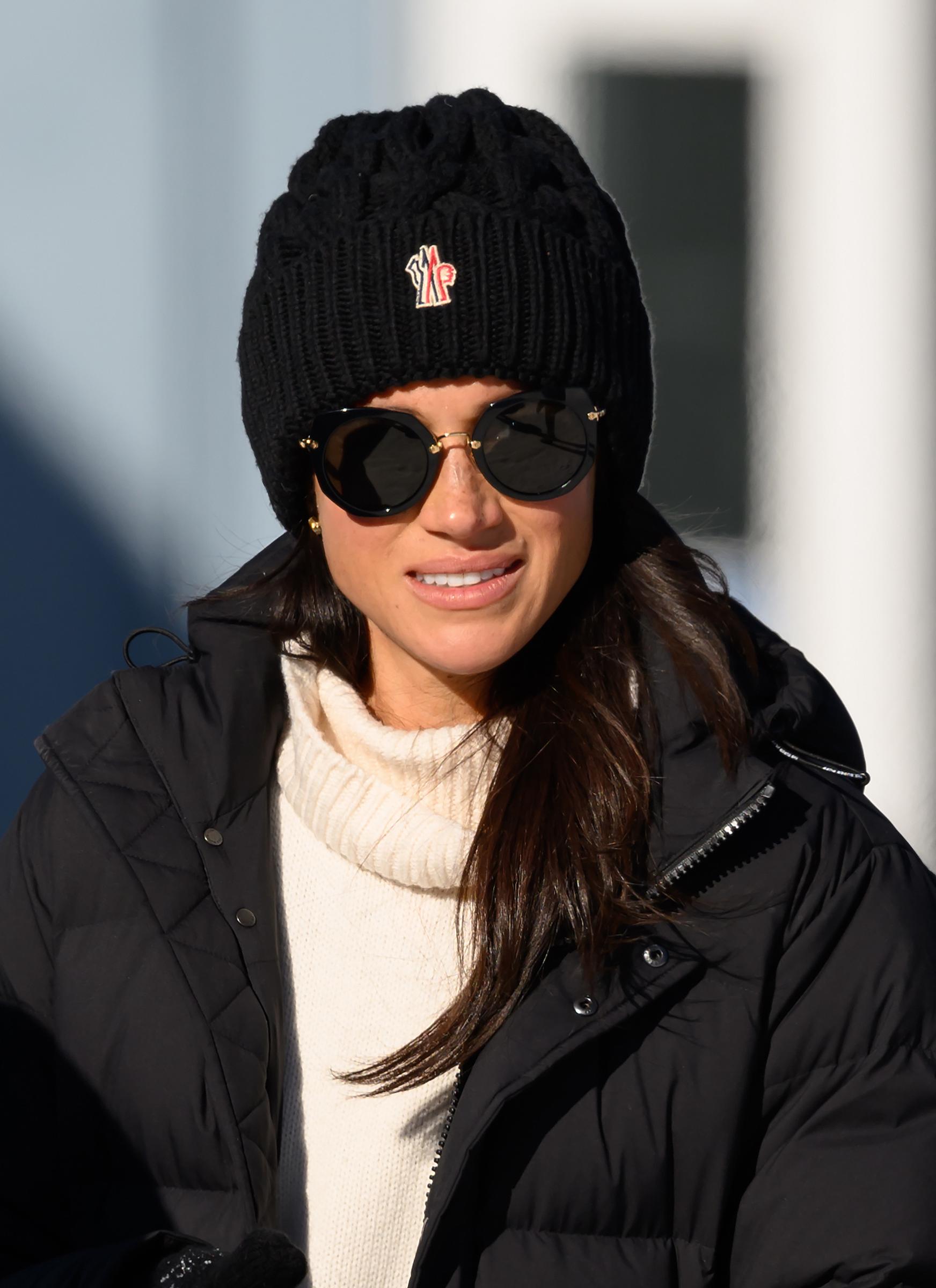 Meghan, Duchess of Sussex, attends a Family and Friends Tubing event during day three of the 2025 Invictus Games on February 11, 2025, in Whistler, British Columbia. | Source: Getty Images