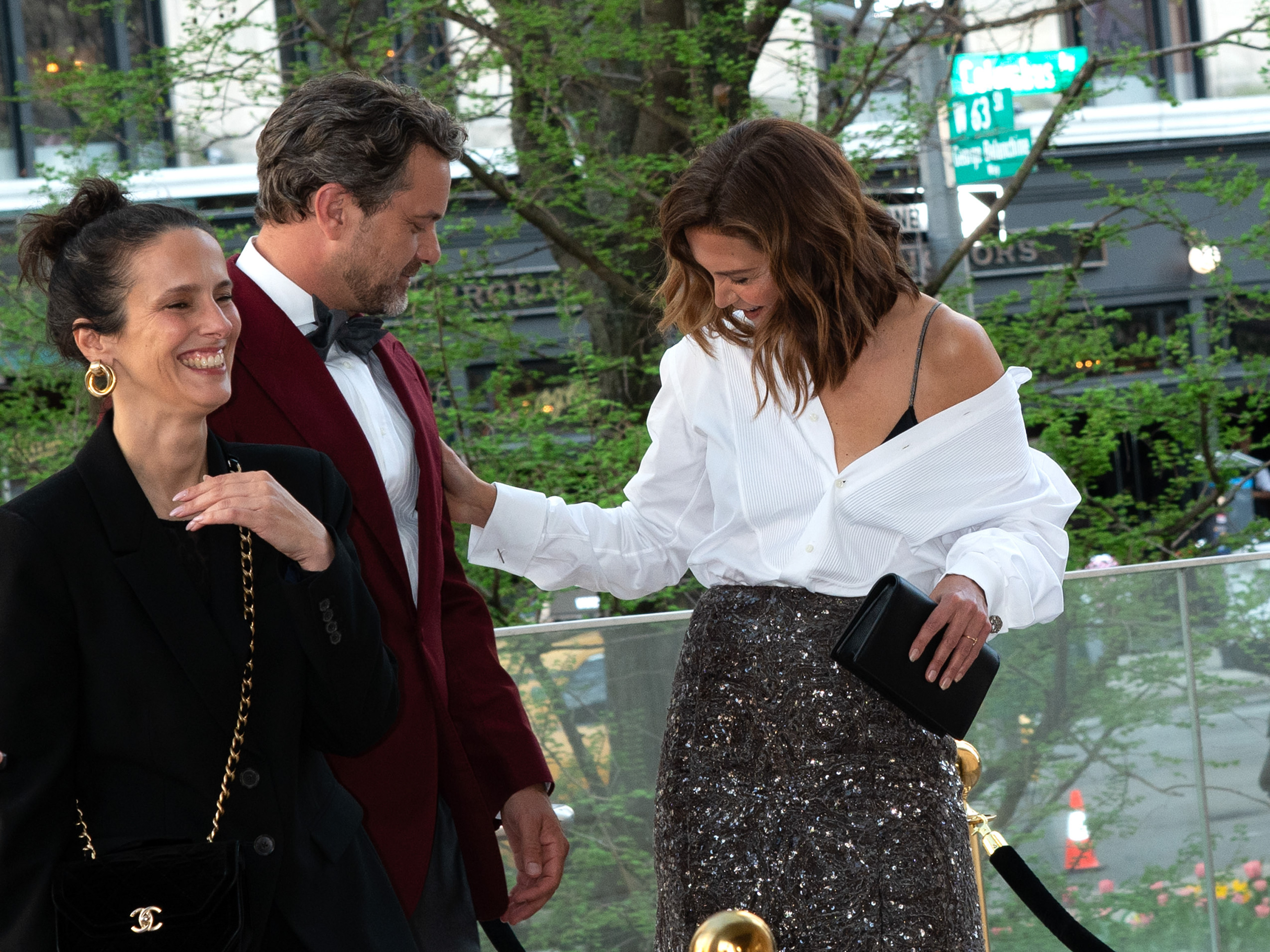 Katie Holmes attends the gala screening of "Brunello: The Gracious Visionary" with her former "Dawson's Creek" co-star | Source: Getty Images