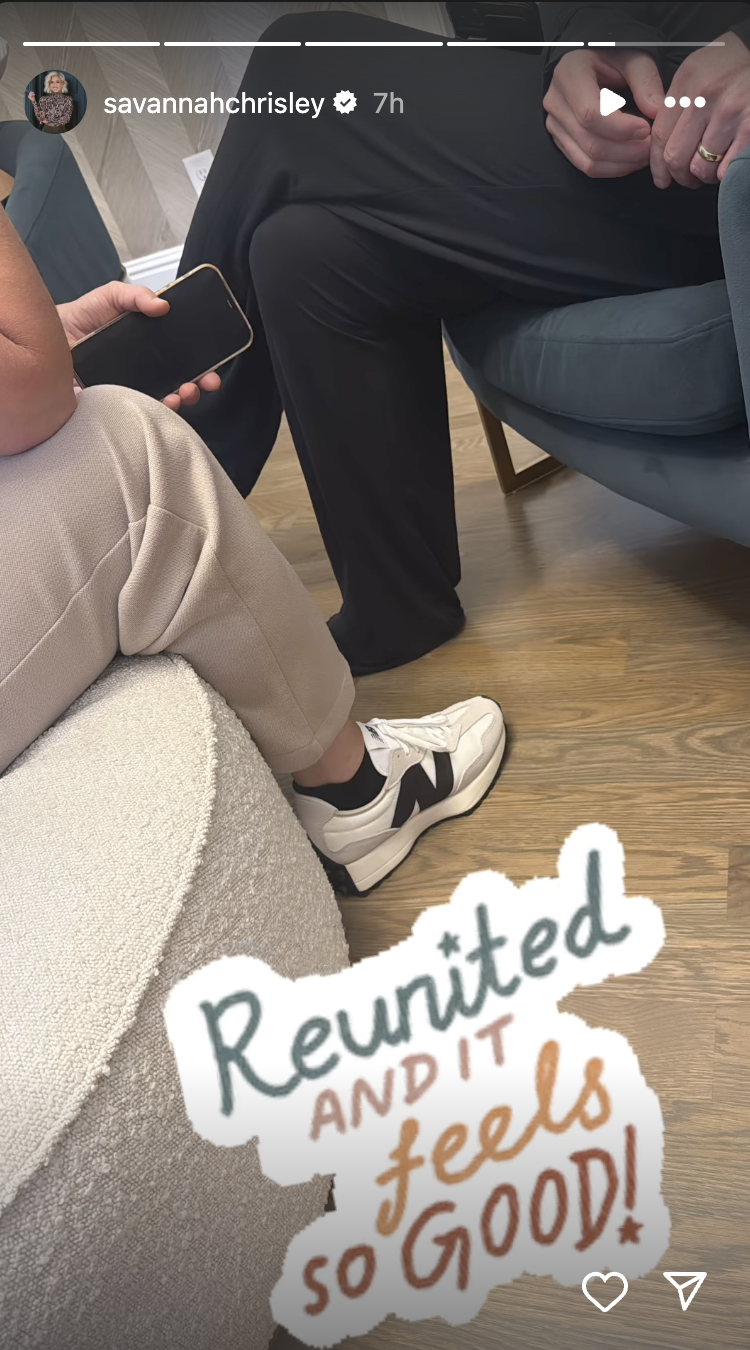 Julie and Todd Chrisley appear together in a new Instagram Story shared by Savannah Chrisley | Source: Instagram/savannahchrisley