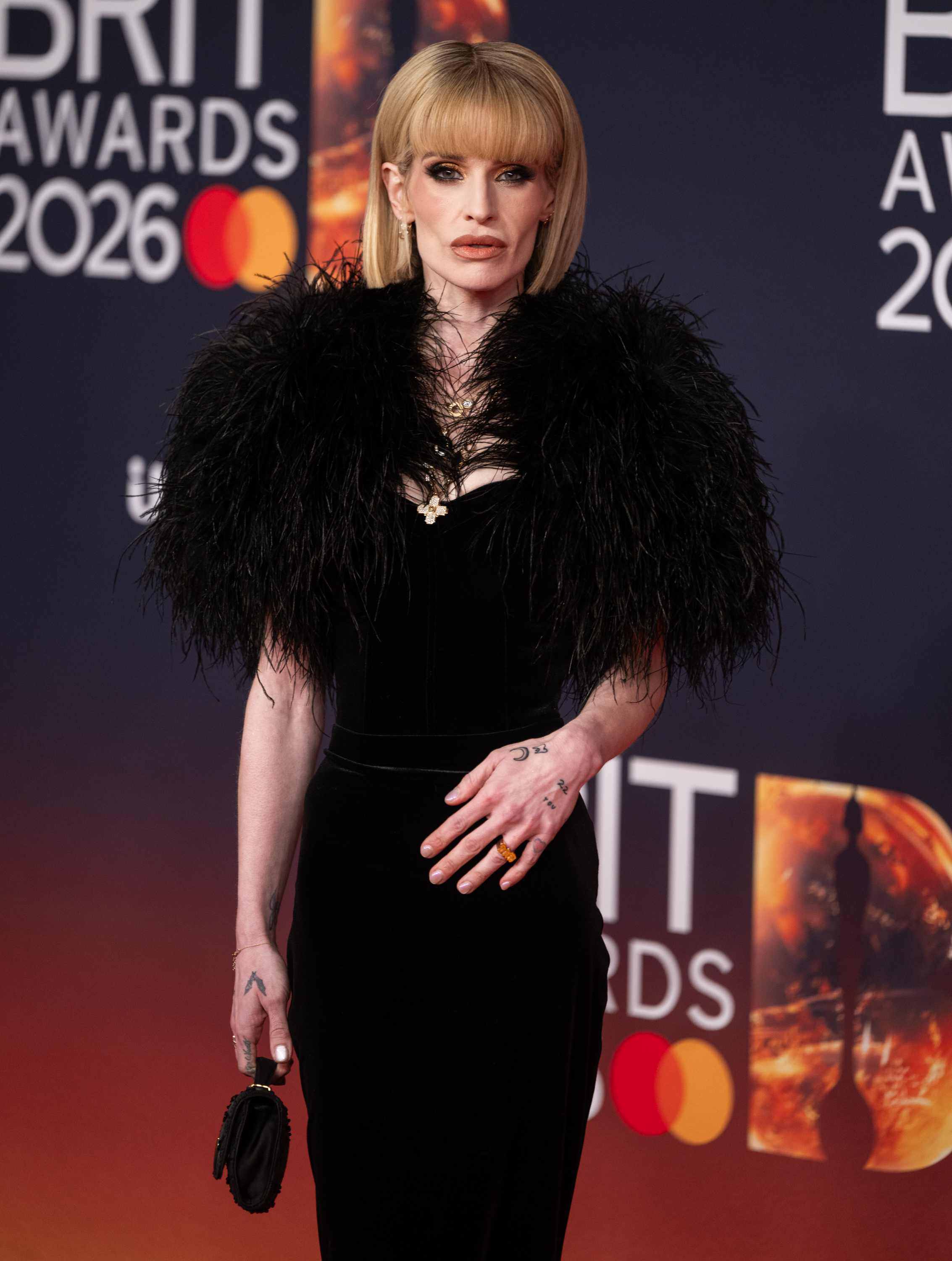 Kelly Osbourne attends The BRIT Awards 2026 at Co-op Live on February 28, 2026 in Manchester, England. | Source: Getty Images