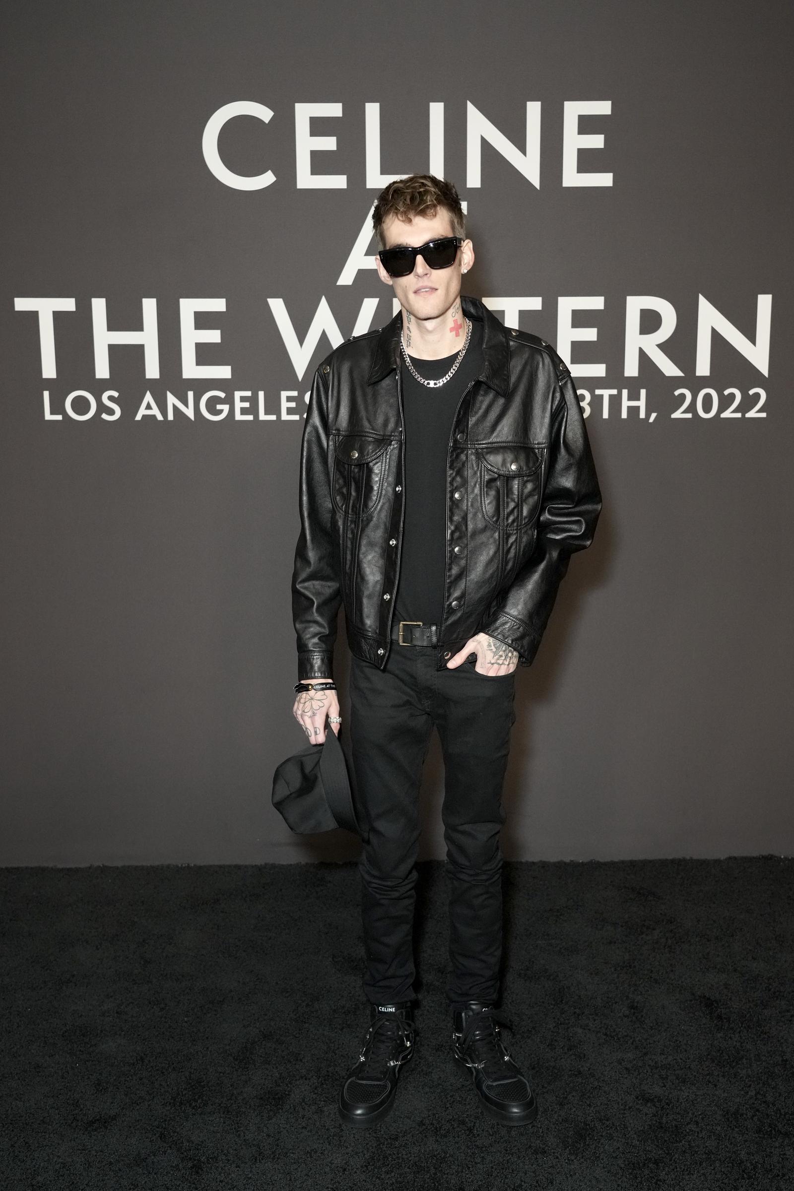 Presley Gerber attends Celine at The Wiltern in Los Angeles in December 2022, showing a more mature style several years into his modeling career. | Source: Getty Images