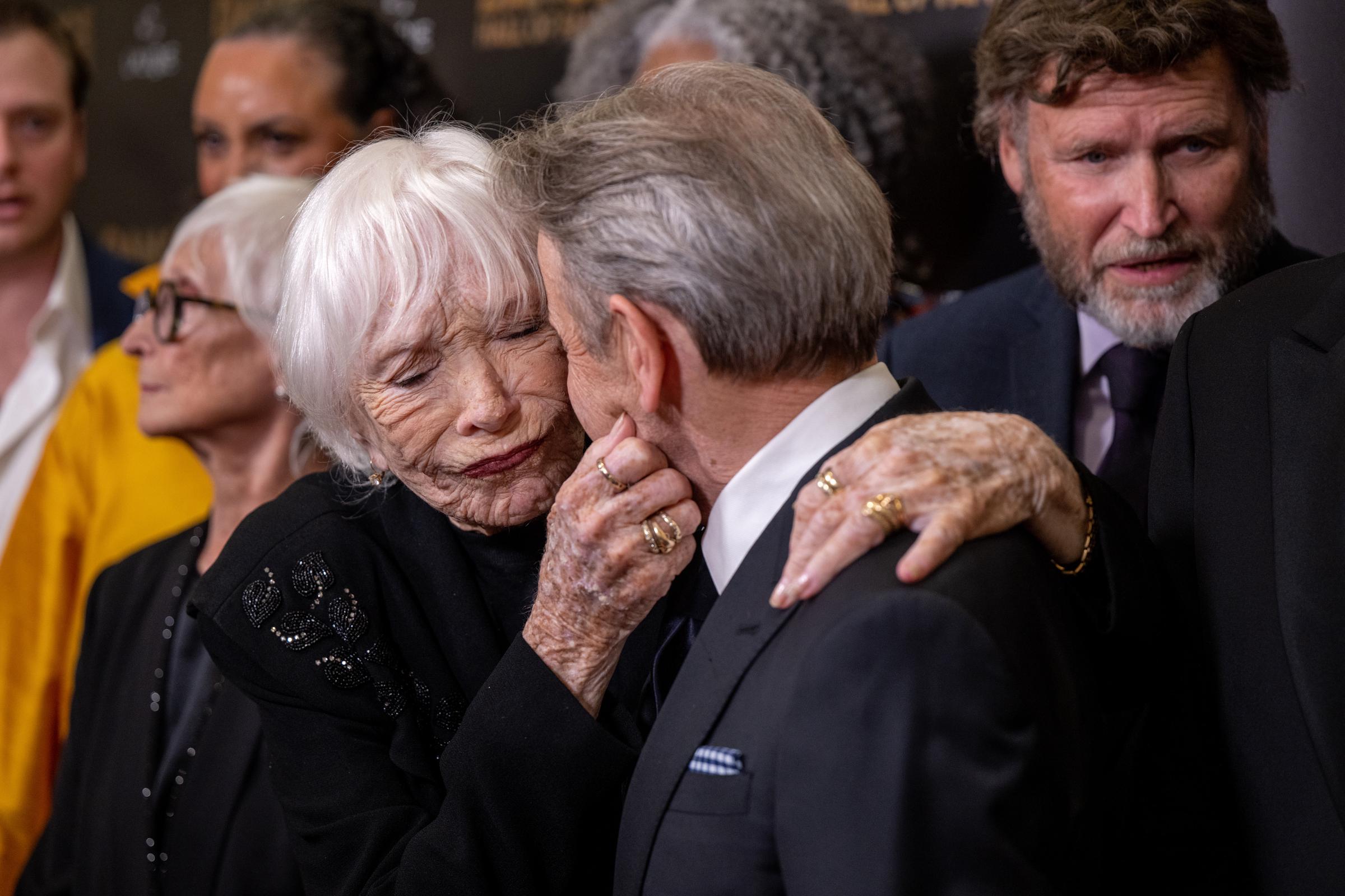 The actress and dancer/choreographer Mikhail Baryshnikov attend the Dance Hall Of Fame Ceremony at the Glorya Kaufman International Dance Center on December 3, 2025 in Los Angeles, California | Source: Getty Images