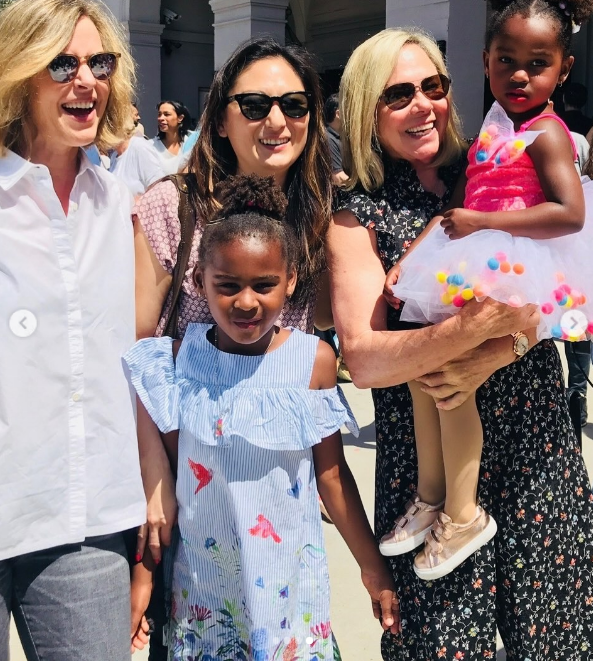 The girls seemed to have been treated equally, as if there was nothing different about them. This photo was uploaded in a post commemorating Mother's Day in May 2026. | Source: Instagram/charlizeafrica
