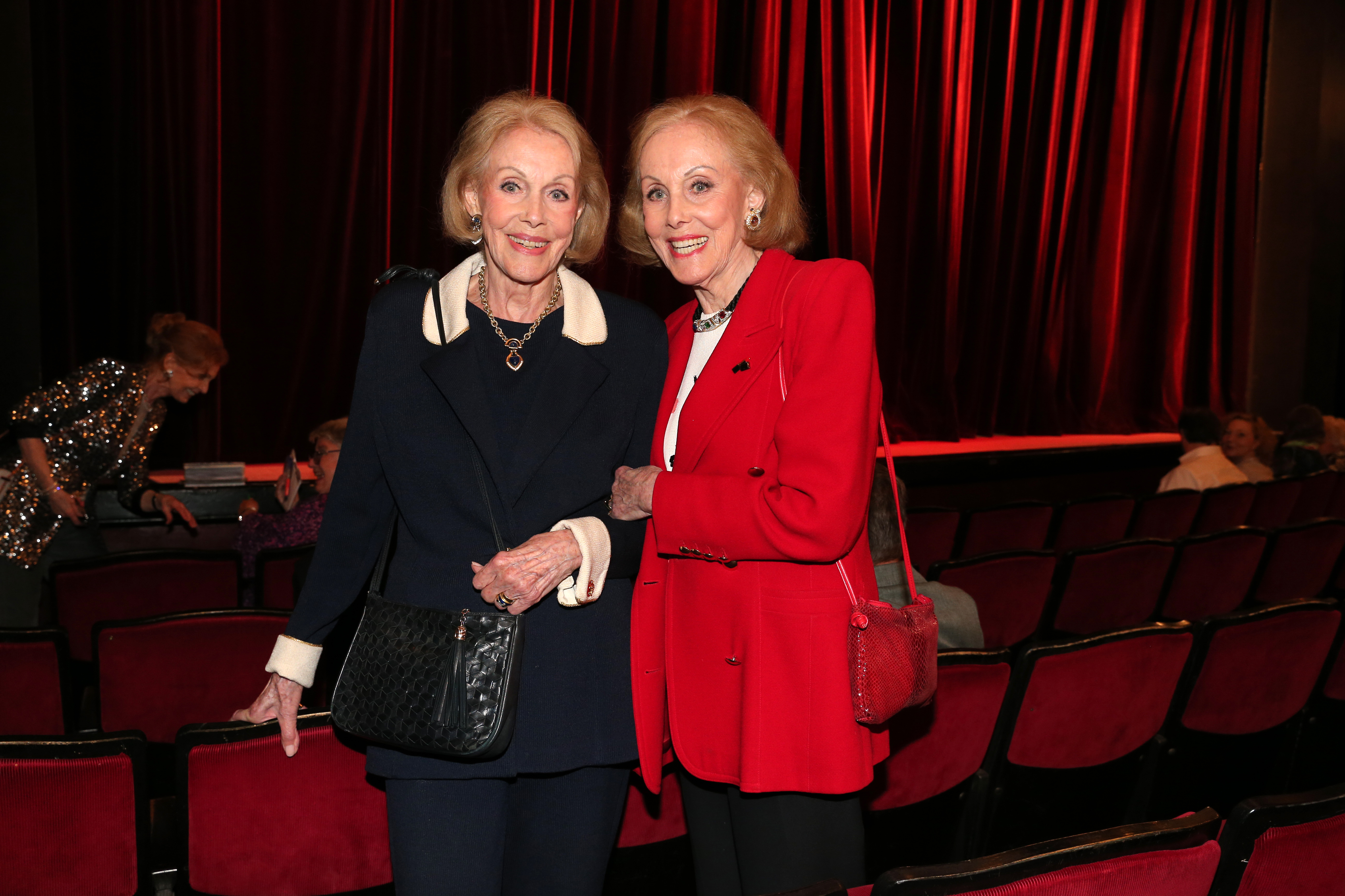 Ellen and Alice Kessler at the theater premiere of "Das perfekte Geheimnis" in Munich, Germany on April 11, 2024. | Source: Getty Images