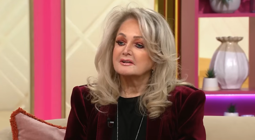 In some interviews, Bonnie Tyler admitted that both she and Robert Sullivan had cheated when they were younger, but their marriage settled. This is a screenshot of her final appearance, where she talked about the truth about "Total Eclipse of the Heart" in February 2026. | Source: YouTube/Lorraine