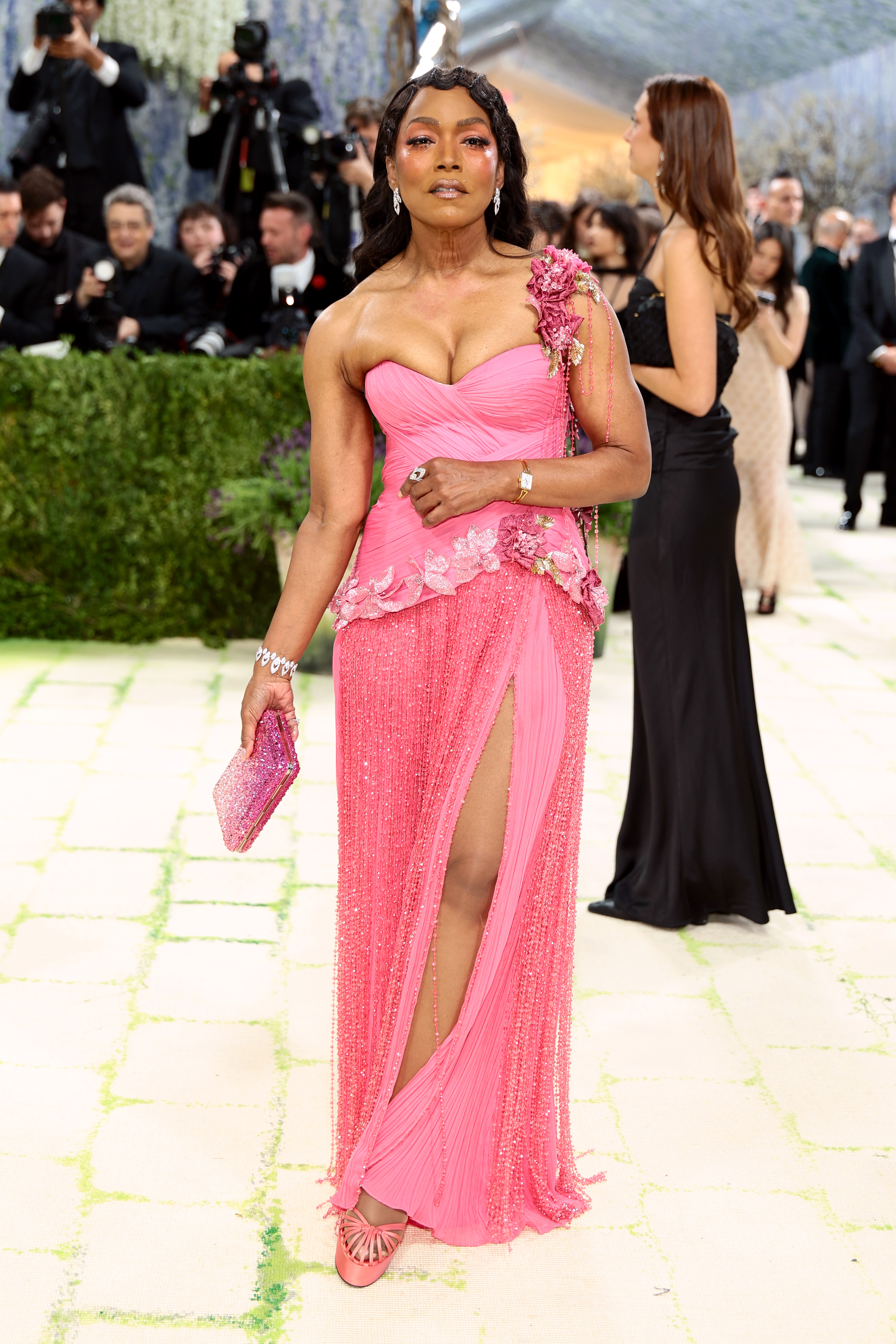 Angela Bassett attends the Met Gala celebrating "Costume Art" at The Metropolitan Museum of Art on May 4, 2026, in New York City | Source: Getty Images