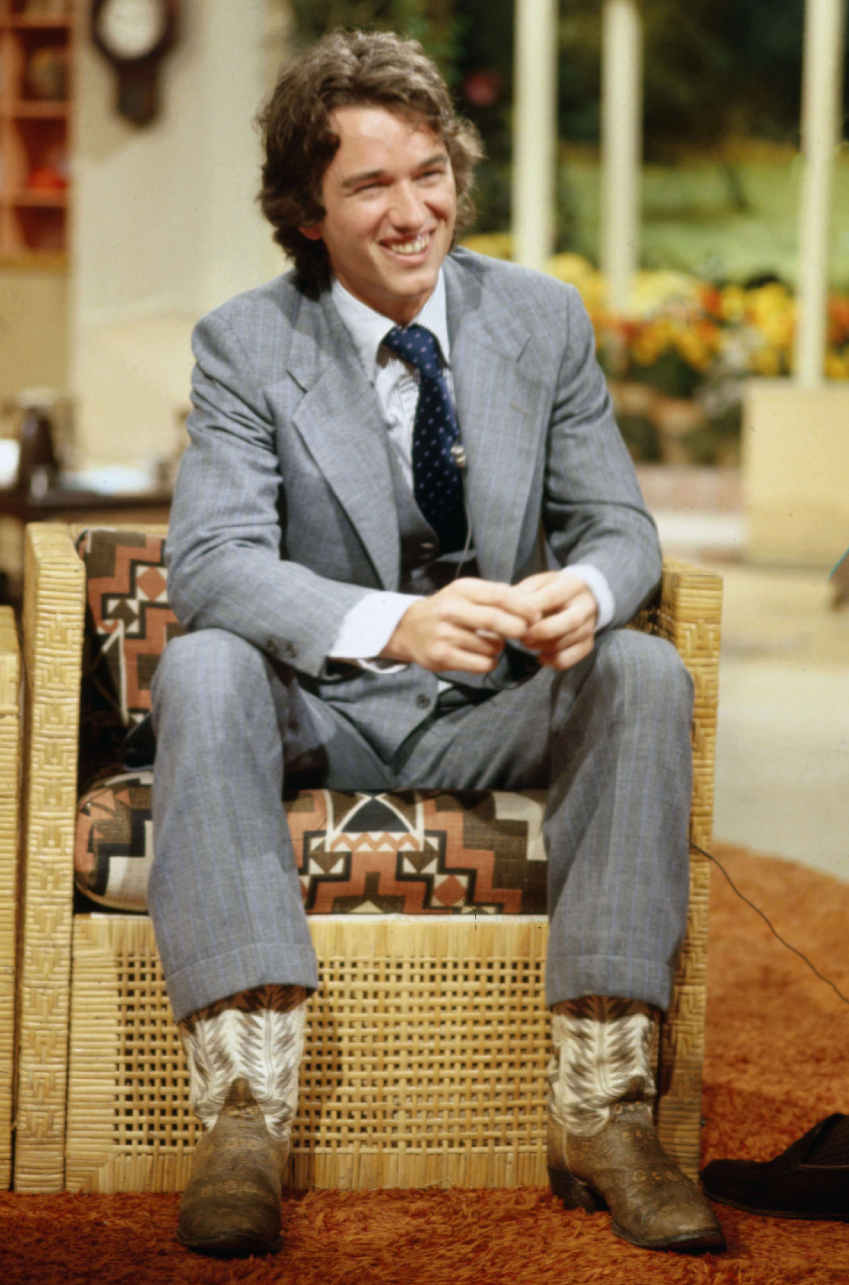Robert F. Kennedy Jr. during a TV interview in New York on June 2, 1978. | Source: Getty Images