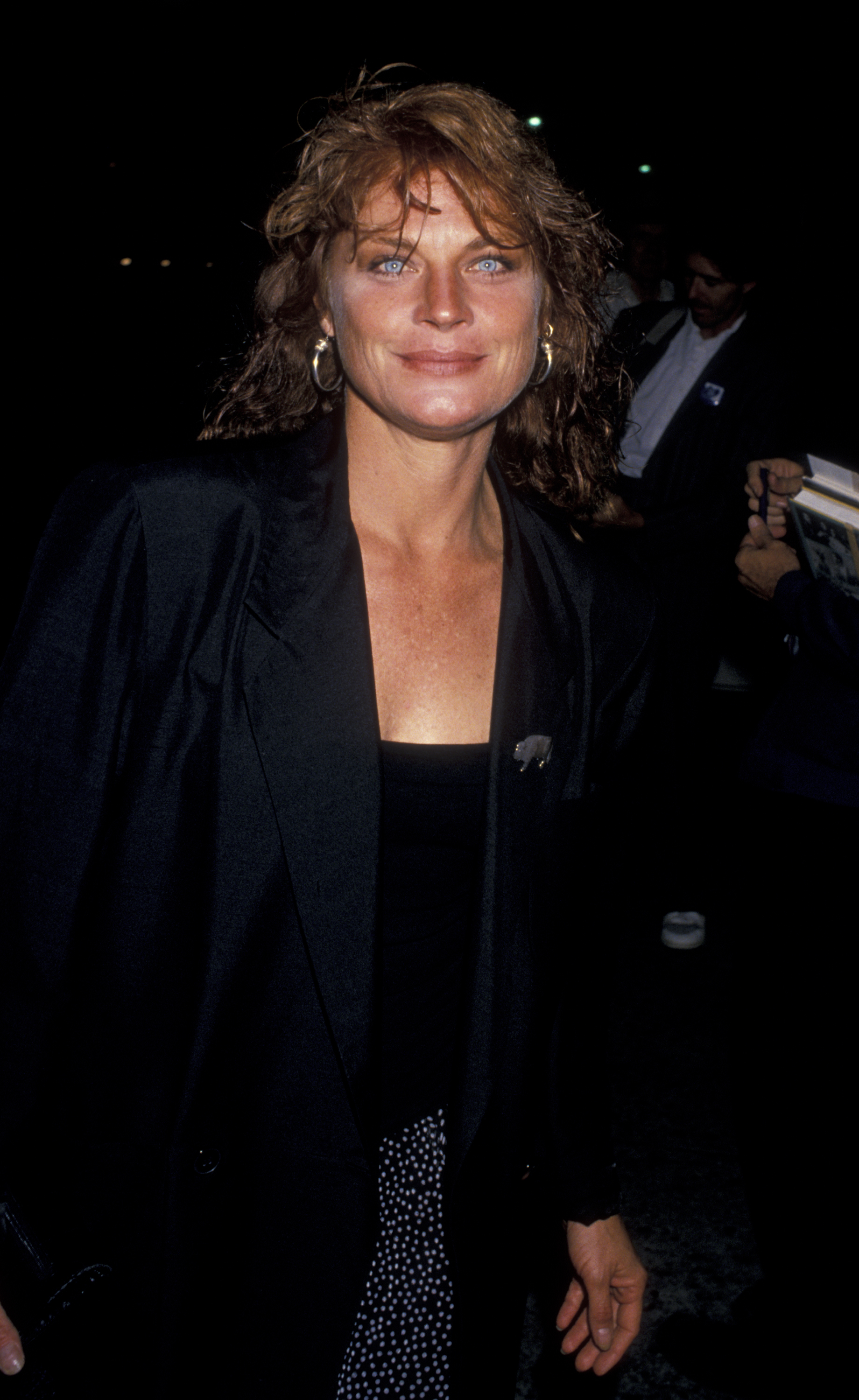 The actress attends the screening party for "Poetry In Motion" on June 25, 1989