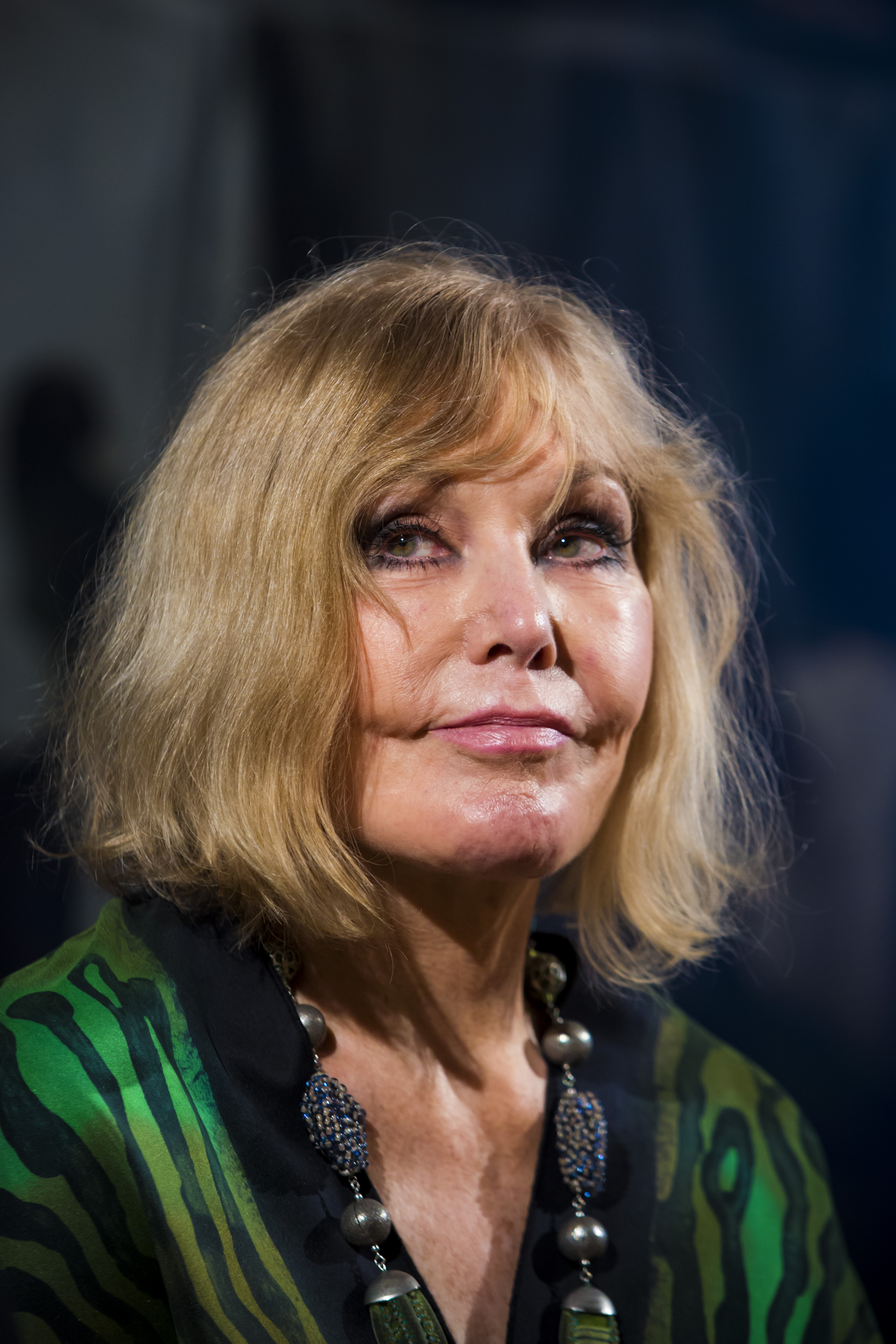 Kim Novak poses for a photocall at the Febiofest Prague International Film Festival in the Czech Republic on March 20, 2015. | Source: Getty Images