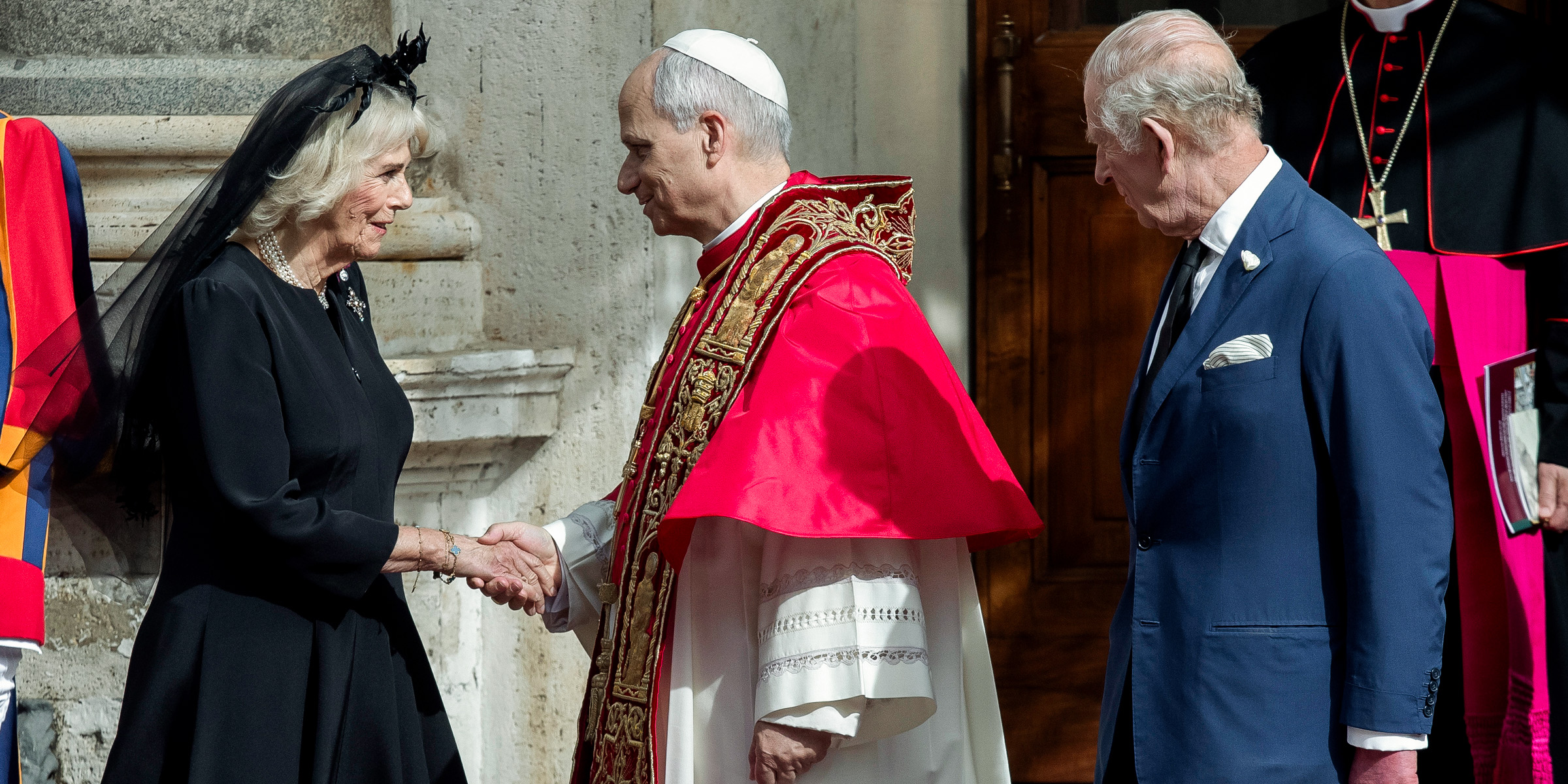 Queen Camilla, Pope Leo XIV, King Charles III, 2025 | Source: Getty Images
