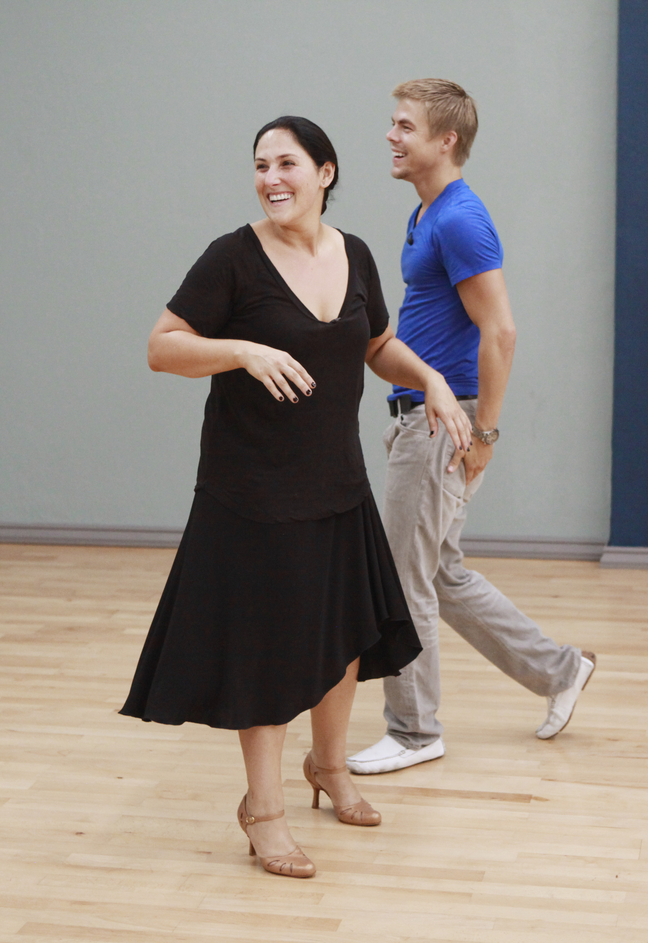 Ricki Lake knew that anything could happen regarding her weight. In this photo, she posed during rehearsals for Season 13 of "Dancing With the Stars" on September 19, 2011, in Los Angeles, California. | Source: Getty Images