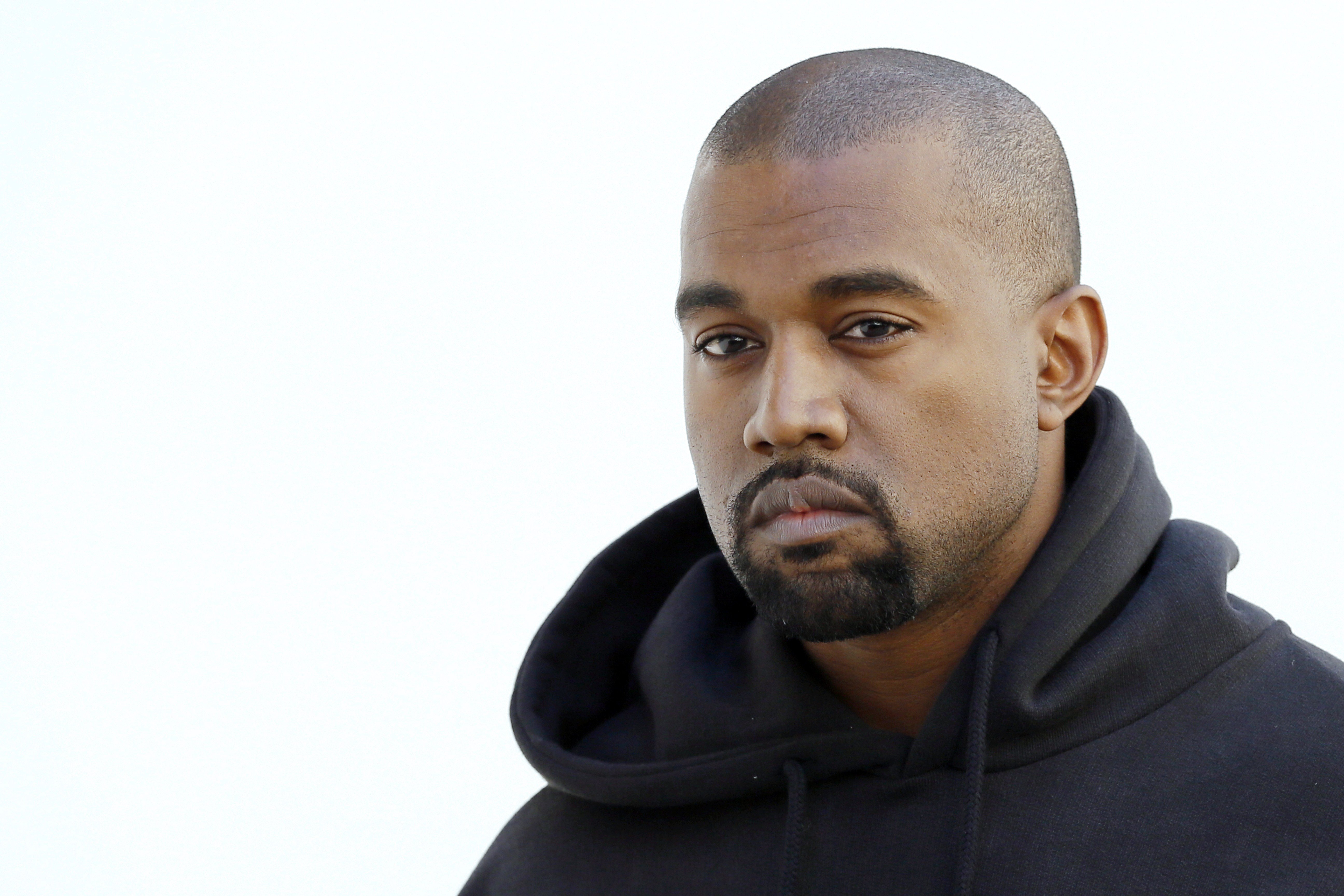 Kanye West is pictured on March 6, 2015, in Paris, France | Source: Getty Images