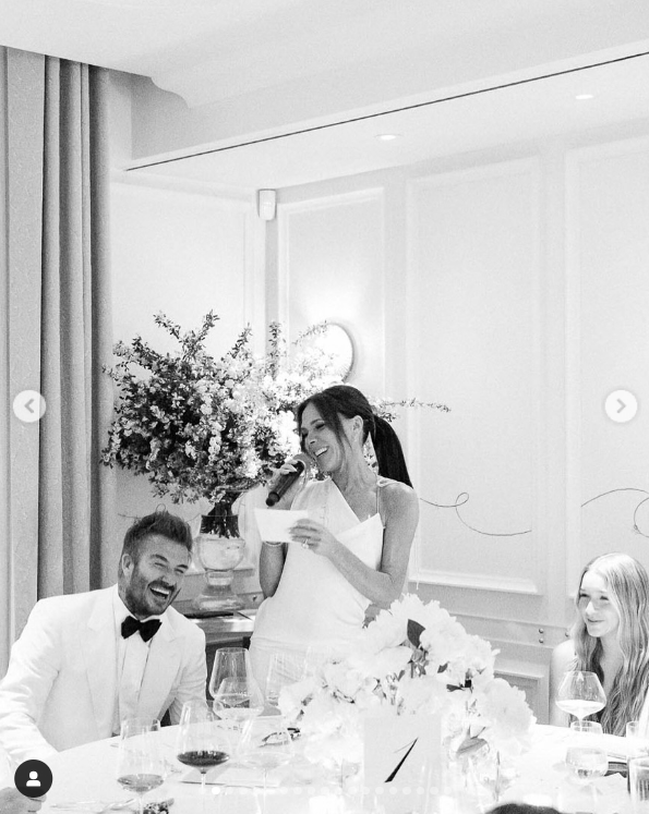David and Victoria Beckham are pictured in a photo shared on May 5, 2025. | Source: Instagram/victoriabeckham