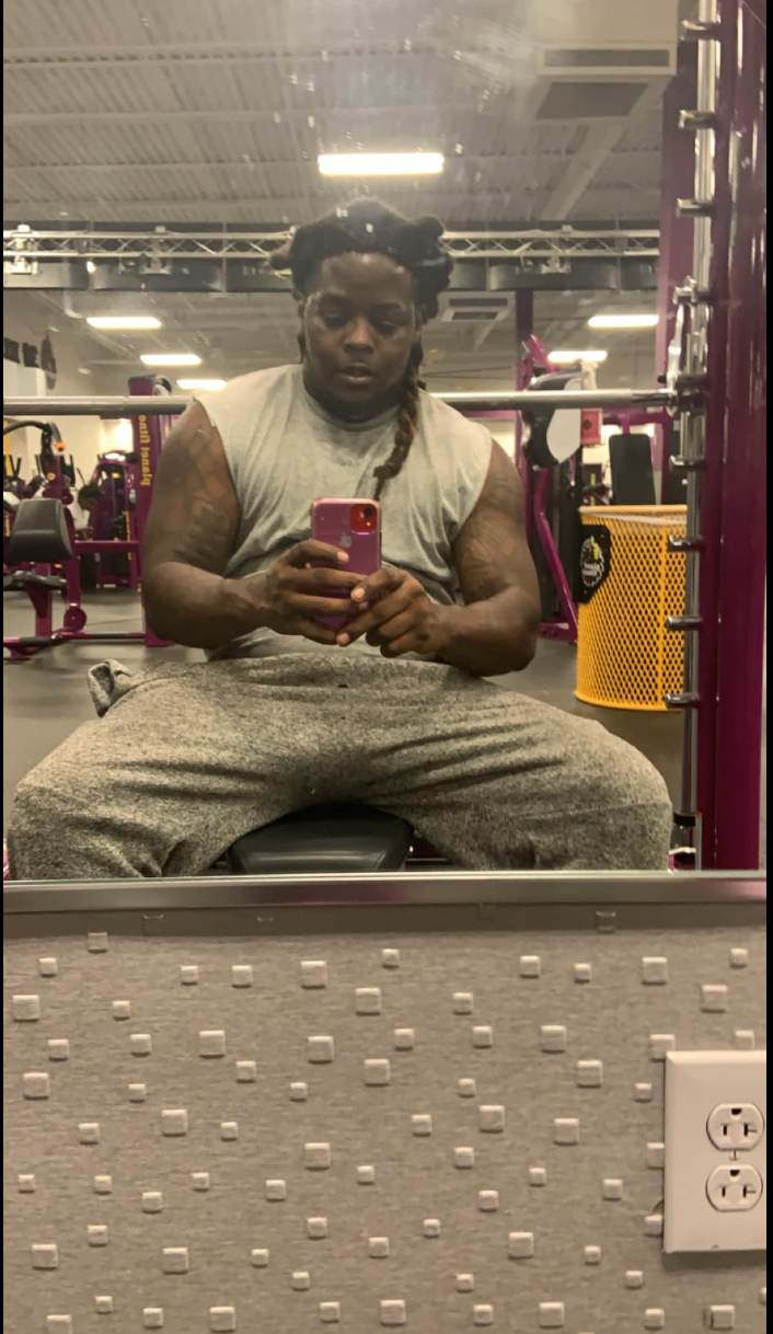 Legend Jenkins' father, Samuele Jenkins at the gym, dated August 21, 2024  | Source: Facebook/ Oso Billy