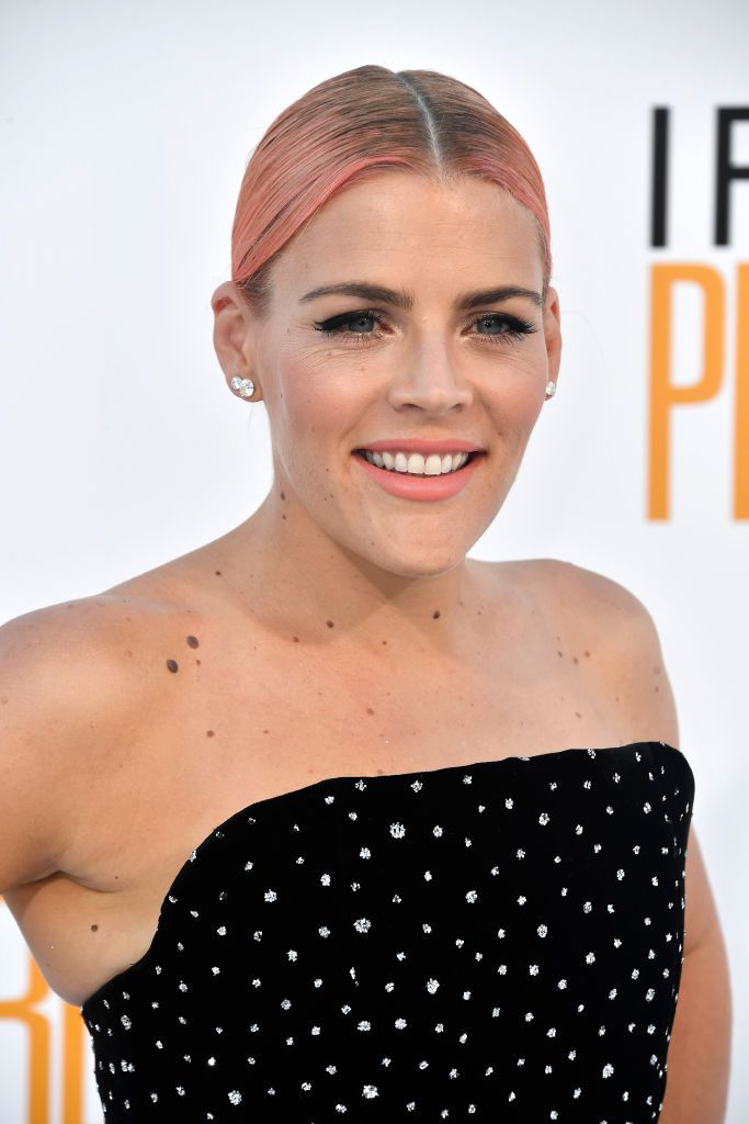 Busy Philipps at the premiere of "I Feel Pretty" in 2018 in Westwood, California. | Source: Getty Images