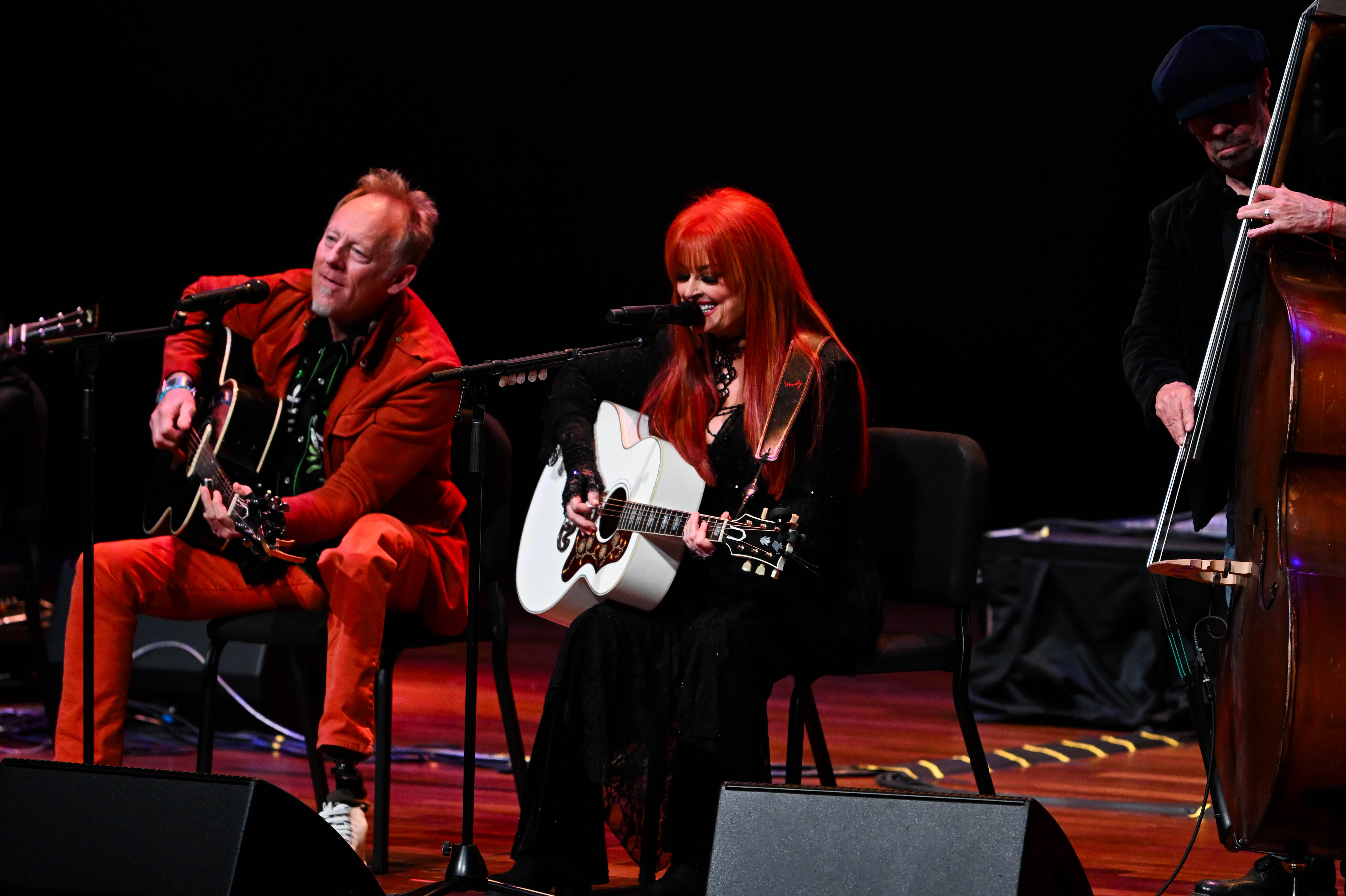Cactus joined Wynonna for a performance at the Song Suffragettes' 10th Anniversary Celebration in Nashville on March 27, 2024. The event offers an early look at Wynonna during a year when her changing appearance would increasingly become visible across her public appearances.